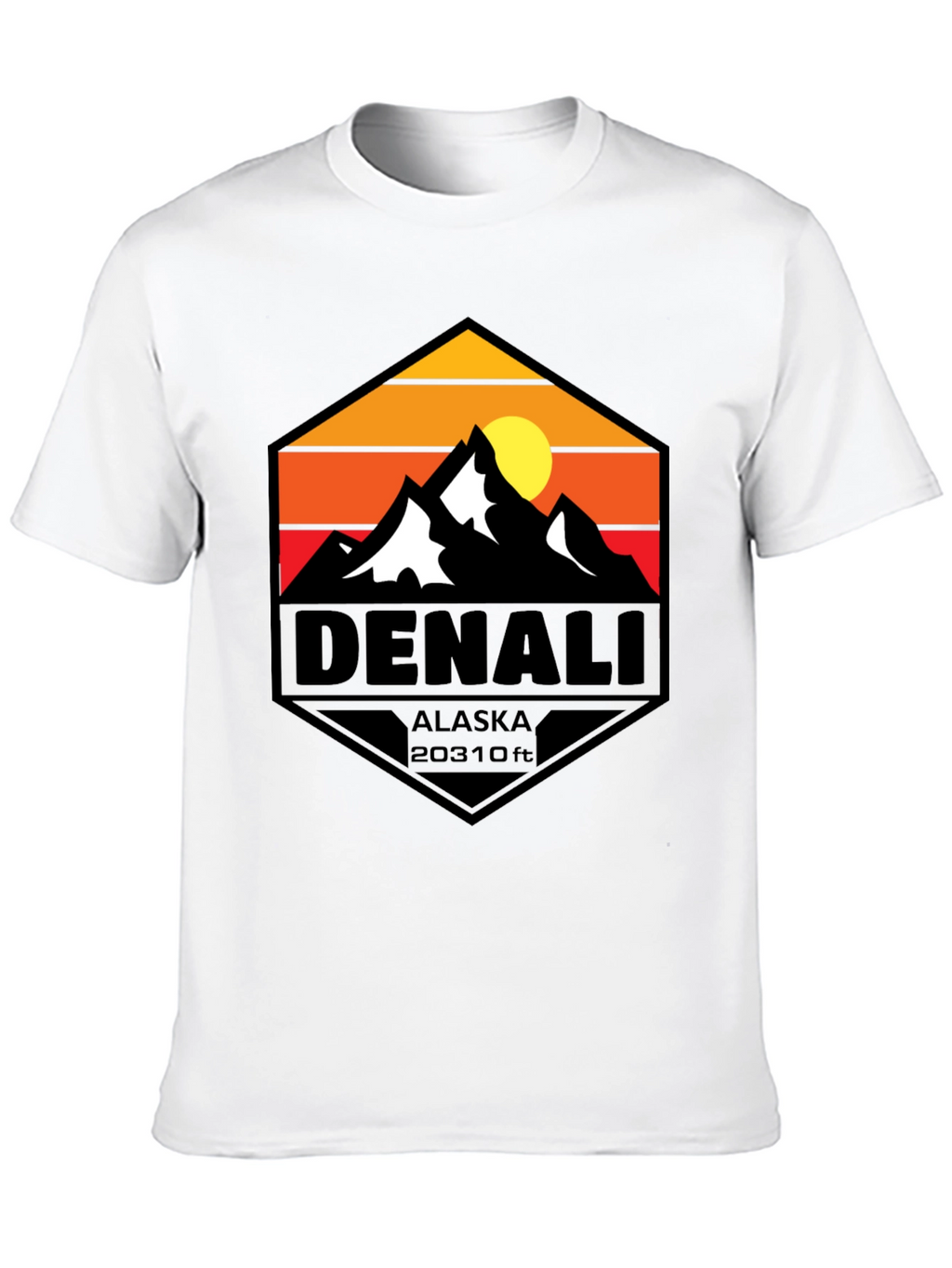 Denali Alaska Graphic T-Shirt