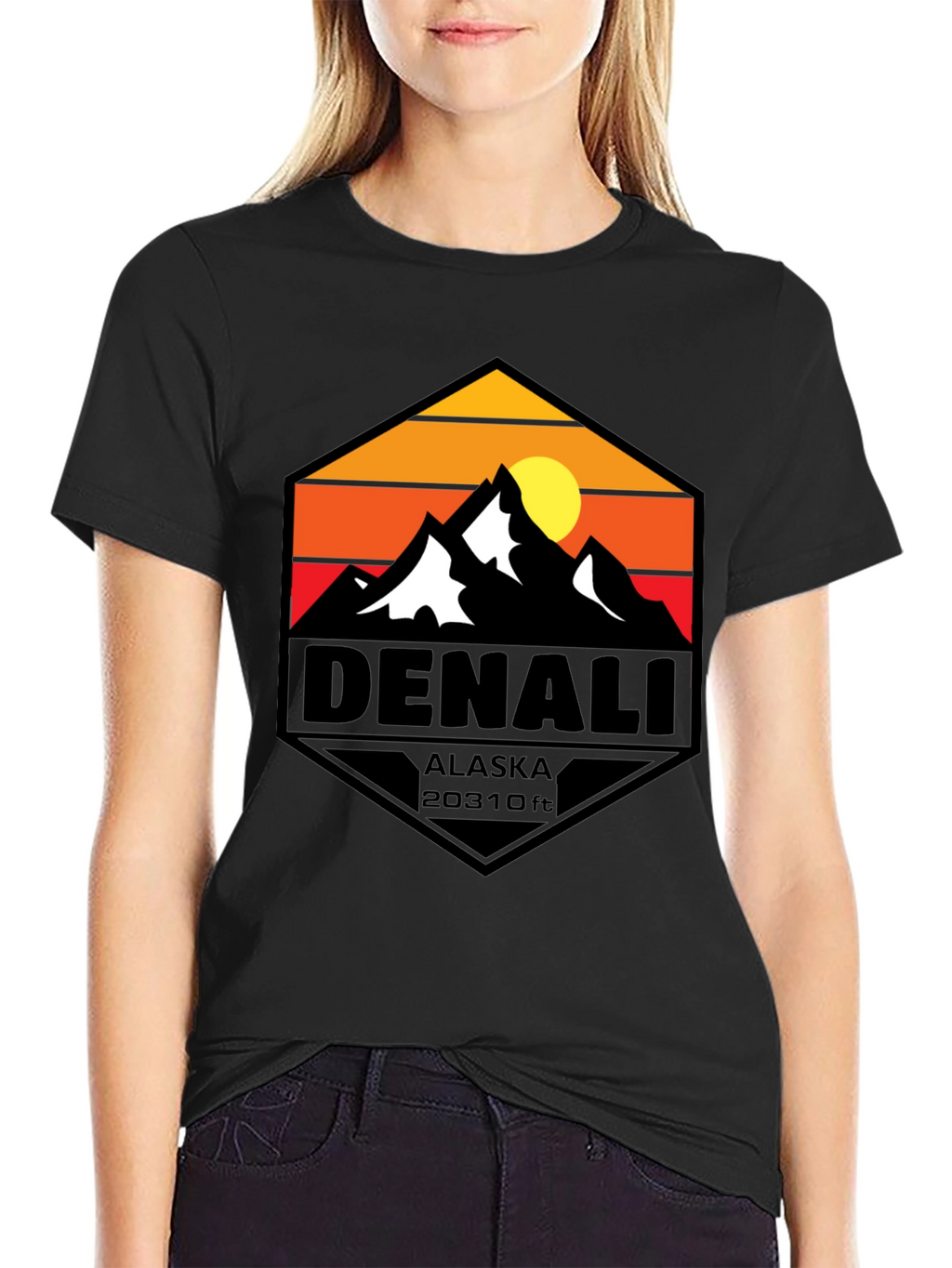 Denali Alaska Graphic T-Shirt