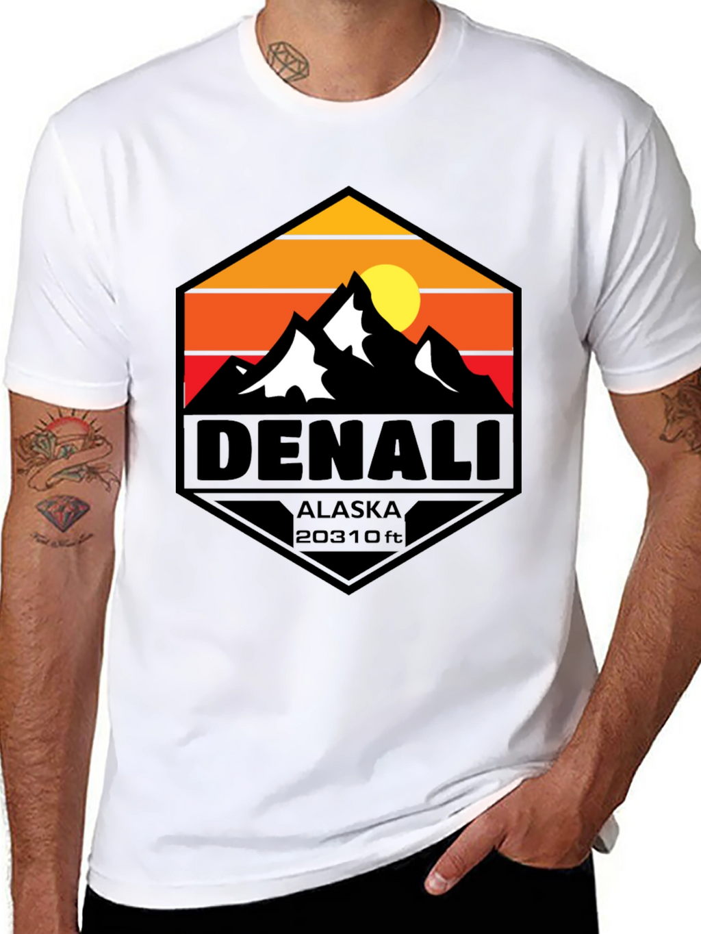 Denali Alaska Graphic T-Shirt
