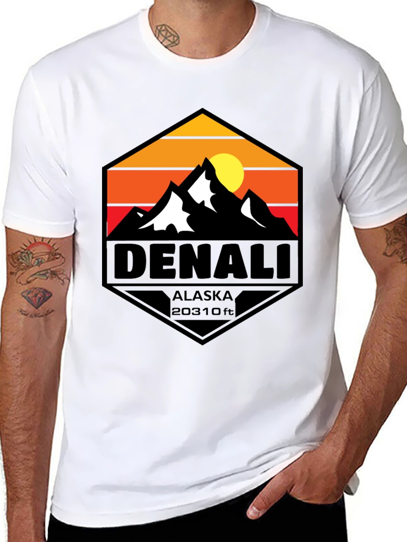 Denali Alaska Graphic T-Shirt