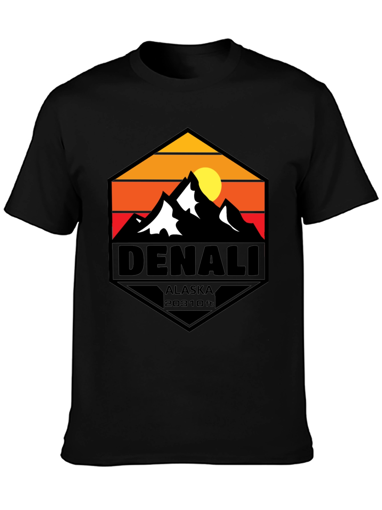 Denali Alaska Graphic T-Shirt