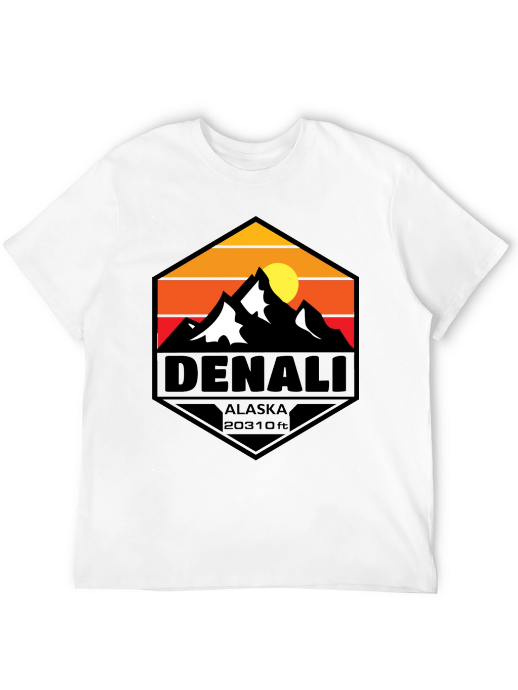 Denali Alaska Graphic T-Shirt