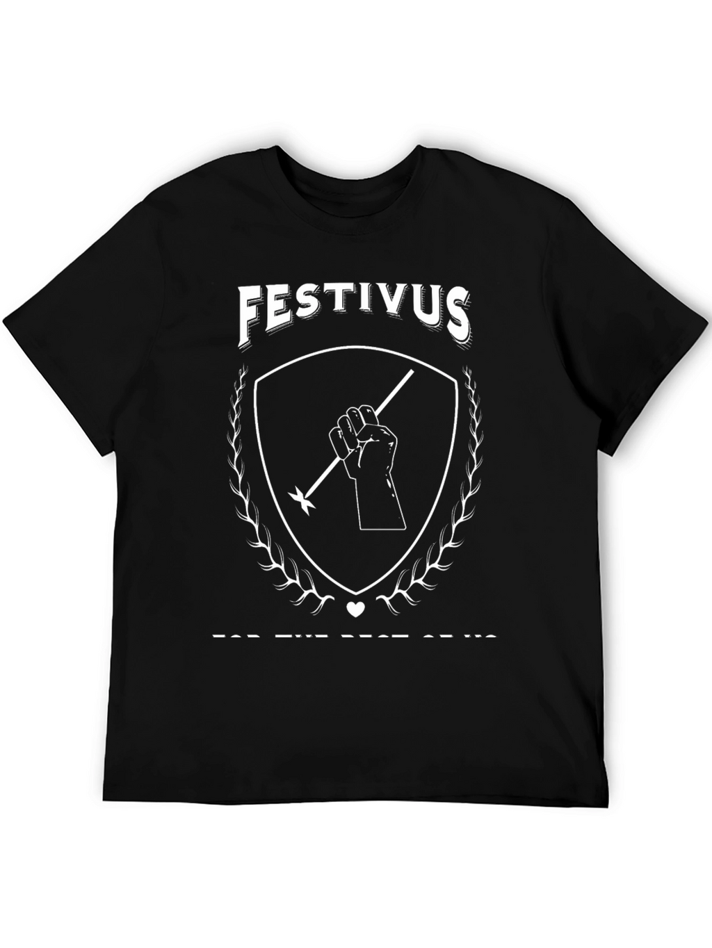Festivus T-Shirt Black Novelty Holiday Tee