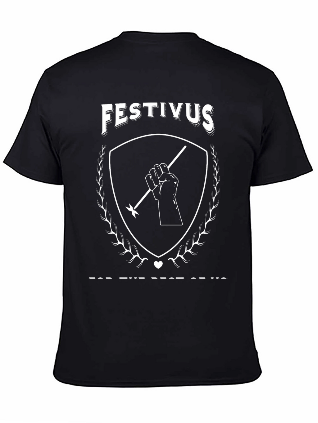 Festivus T-Shirt Black Novelty Holiday Tee
