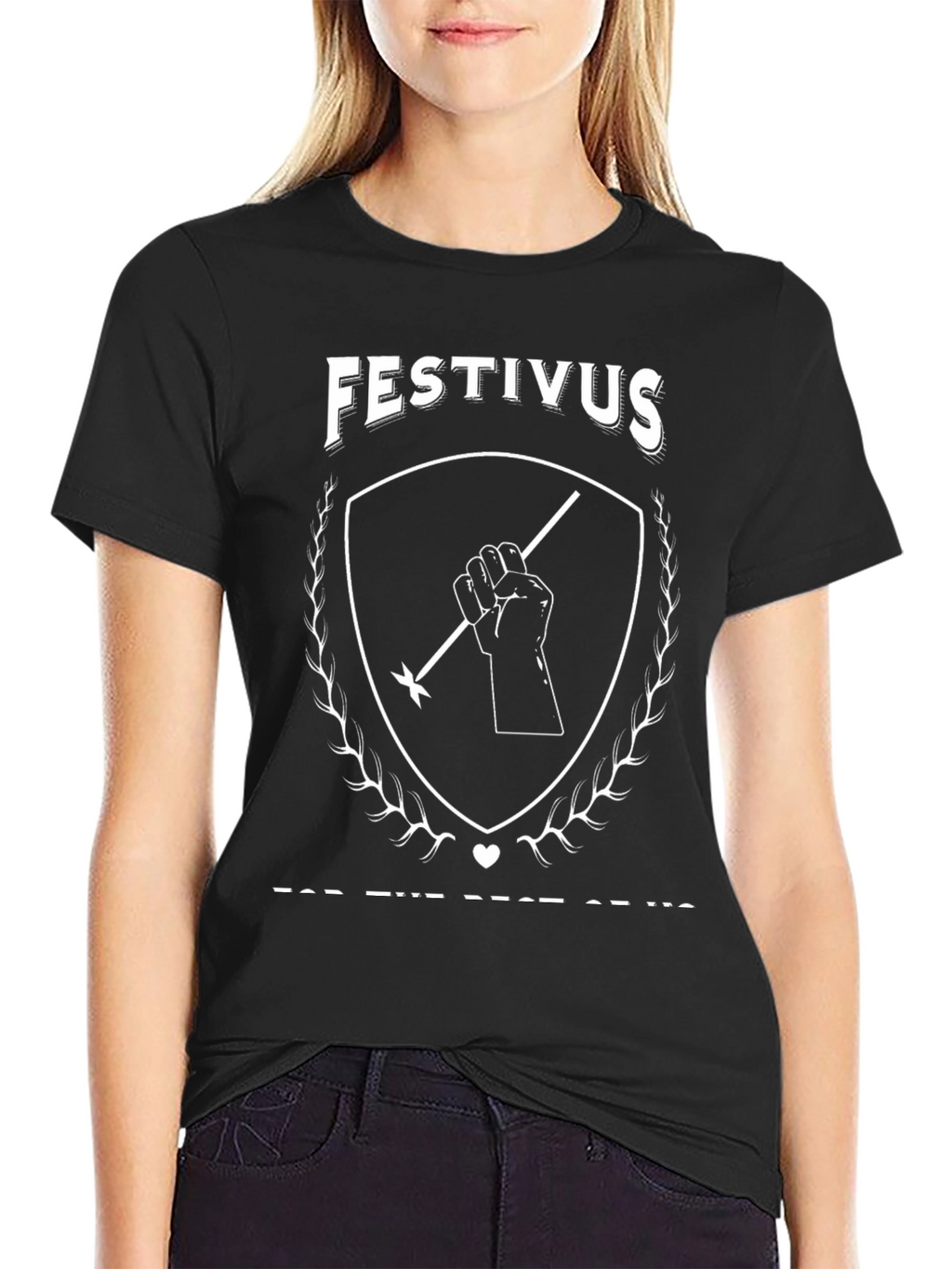Festivus T-Shirt Black Novelty Holiday Tee