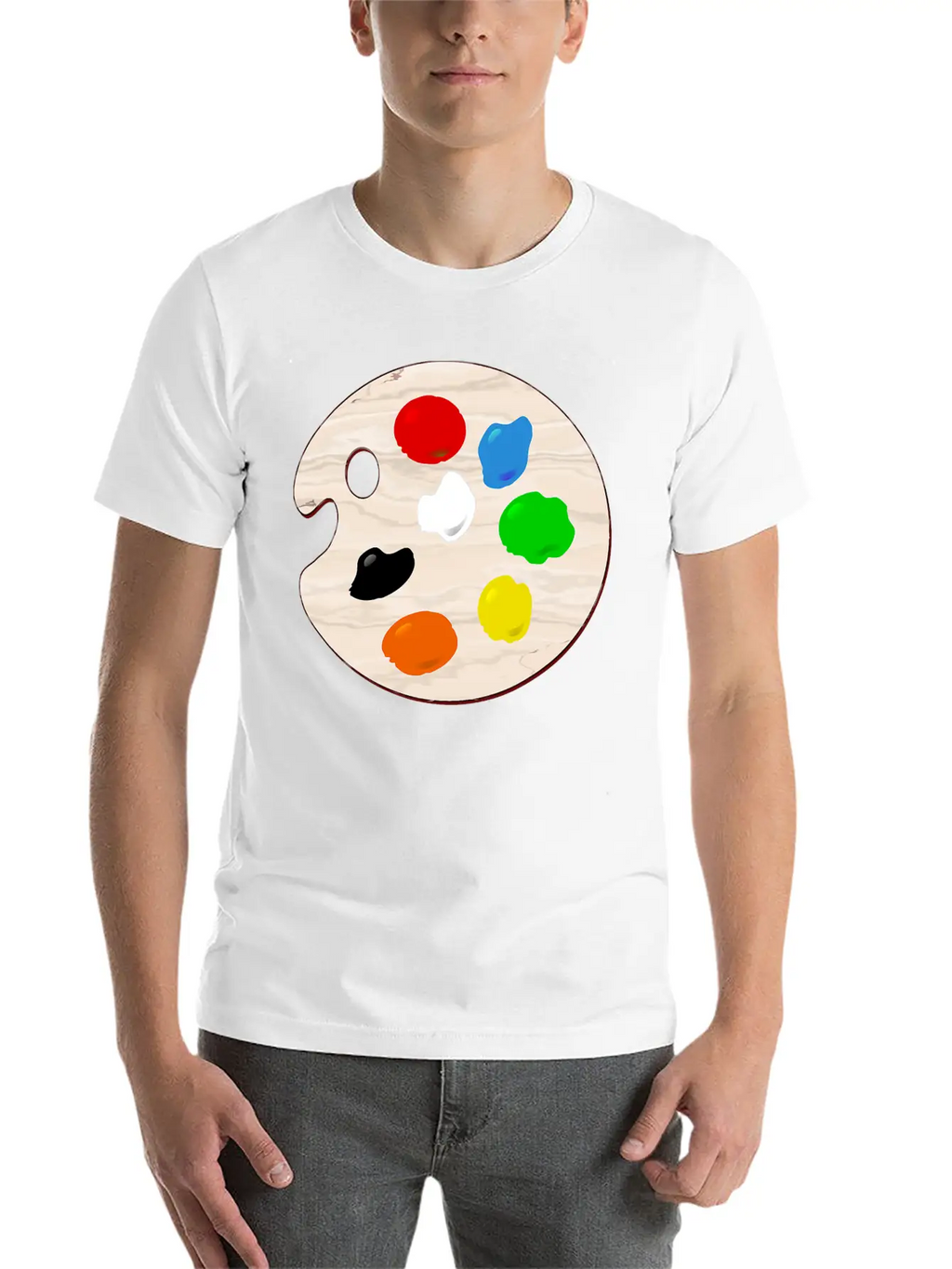 Paint Palette T Shirt Painting Painter Art Artist Classic Cotton Tee – Unisex Comfort For Any Season