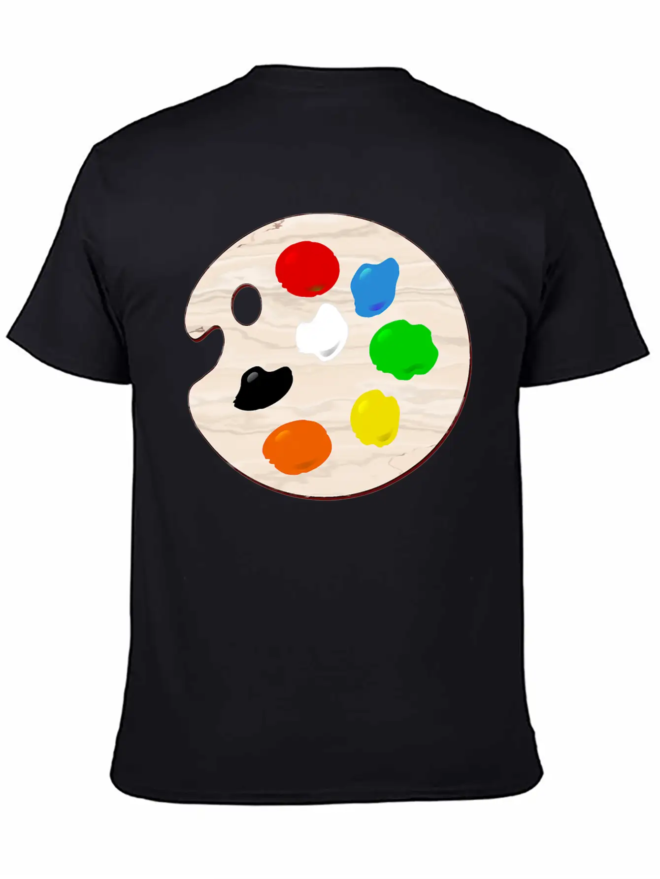 Paint Palette T Shirt Painting Painter Art Artist Classic Cotton Tee – Unisex Comfort For Any Season
