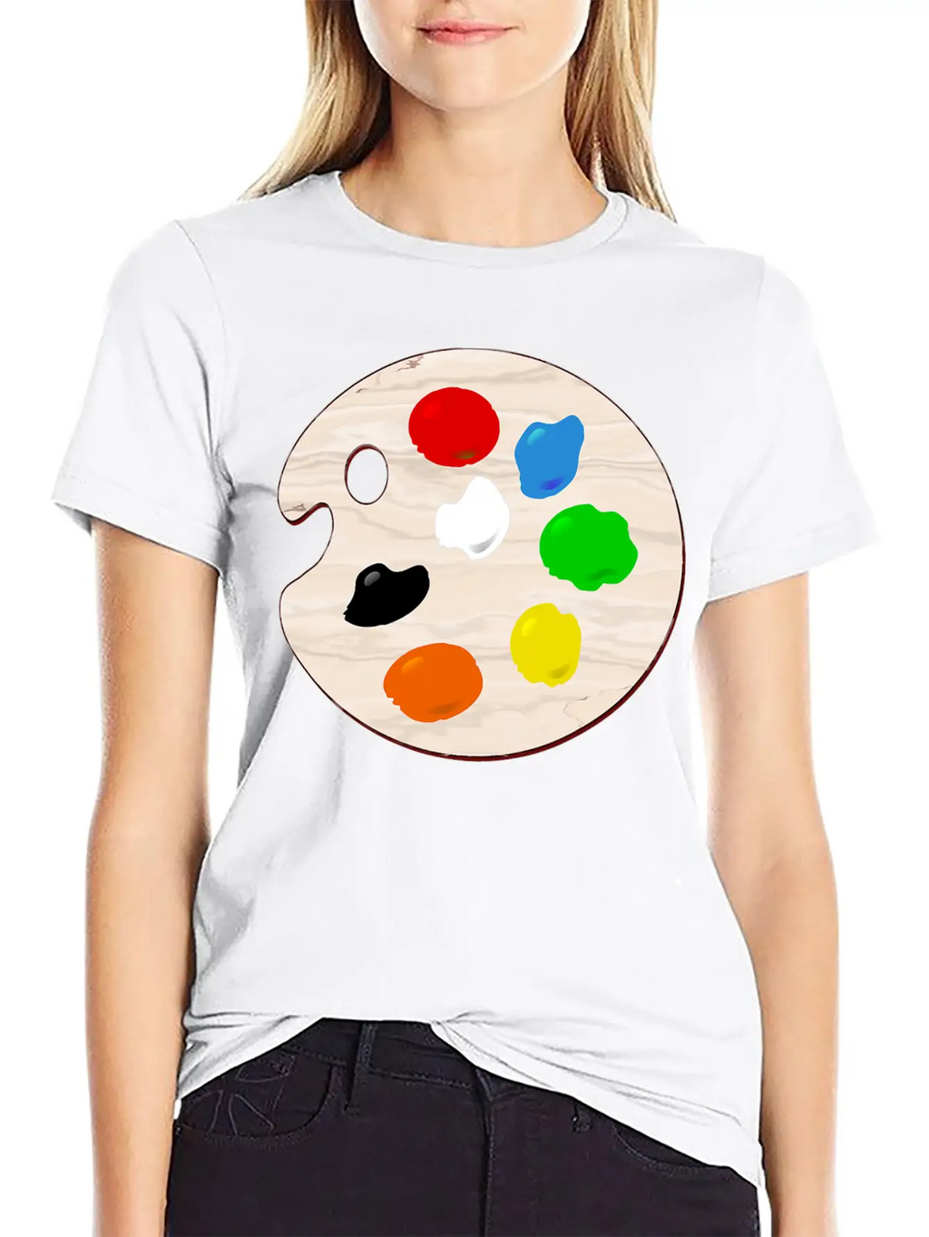 Paint Palette T Shirt Painting Painter Art Artist Classic Cotton Tee – Unisex Comfort For Any Season