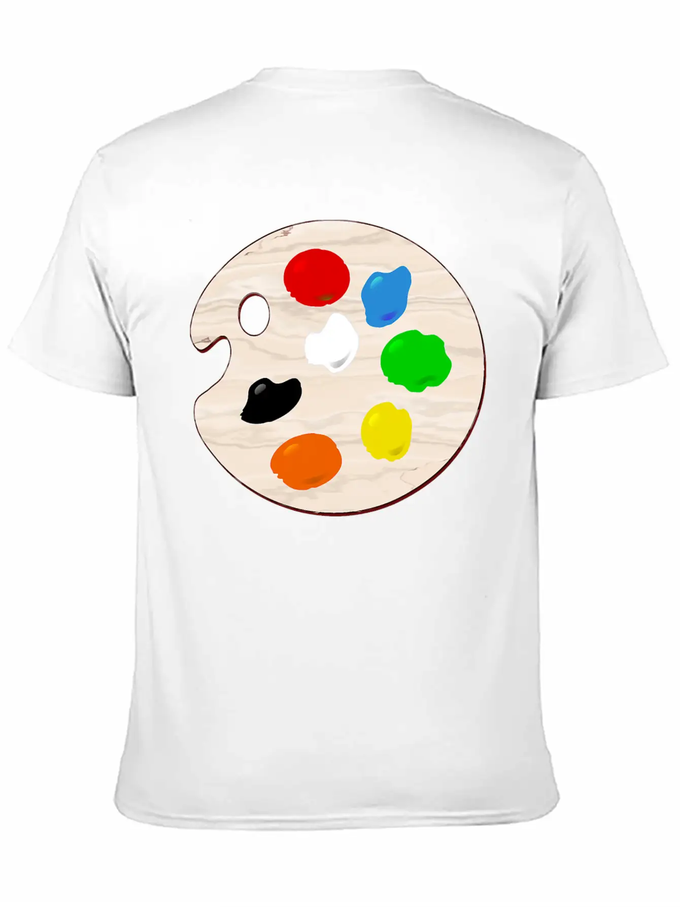Paint Palette T Shirt Painting Painter Art Artist Classic Cotton Tee – Unisex Comfort For Any Season