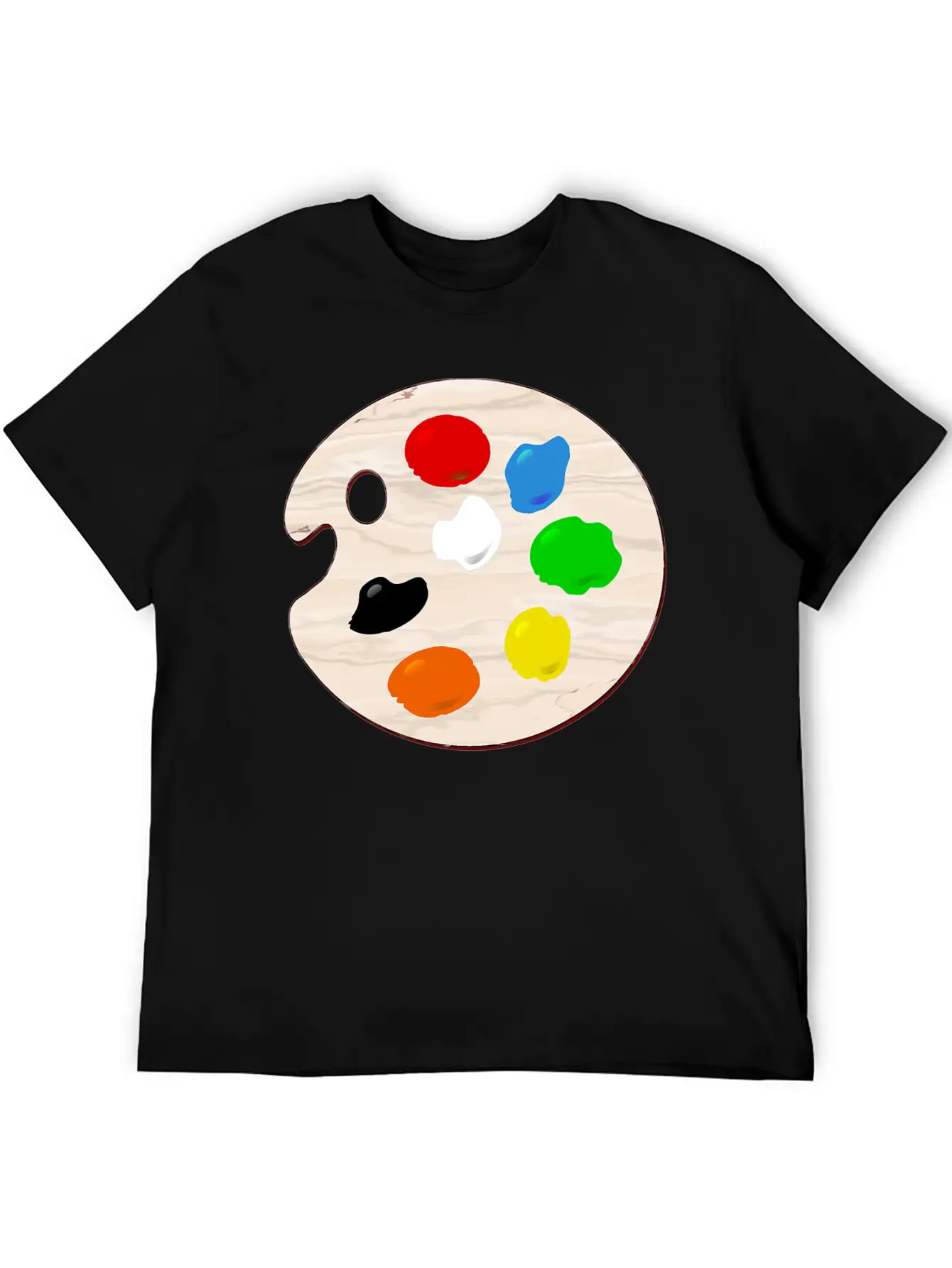 Paint Palette T Shirt Painting Painter Art Artist Classic Cotton Tee – Unisex Comfort For Any Season