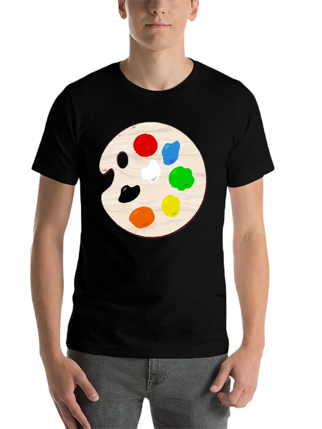 Paint Palette T Shirt Painting Painter Art Artist Classic Cotton Tee – Unisex Comfort For Any Season