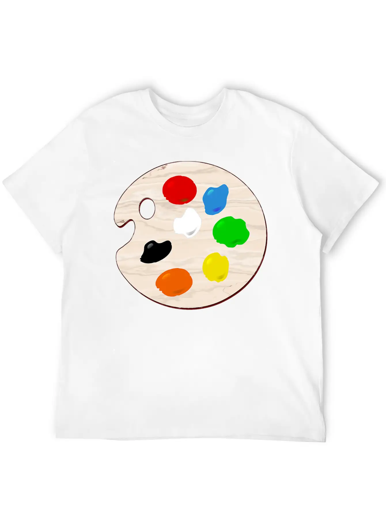 Paint Palette T Shirt Painting Painter Art Artist Classic Cotton Tee – Unisex Comfort For Any Season