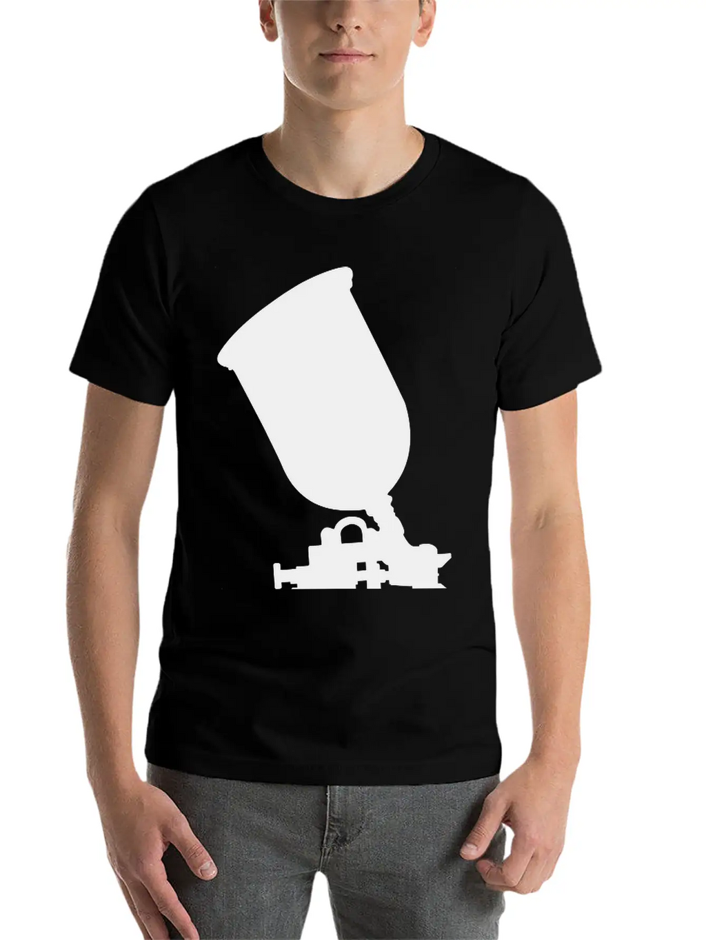 Paint Sprayer Basic Graphic T-Shirt – Daily Comfort In Soft Cotton