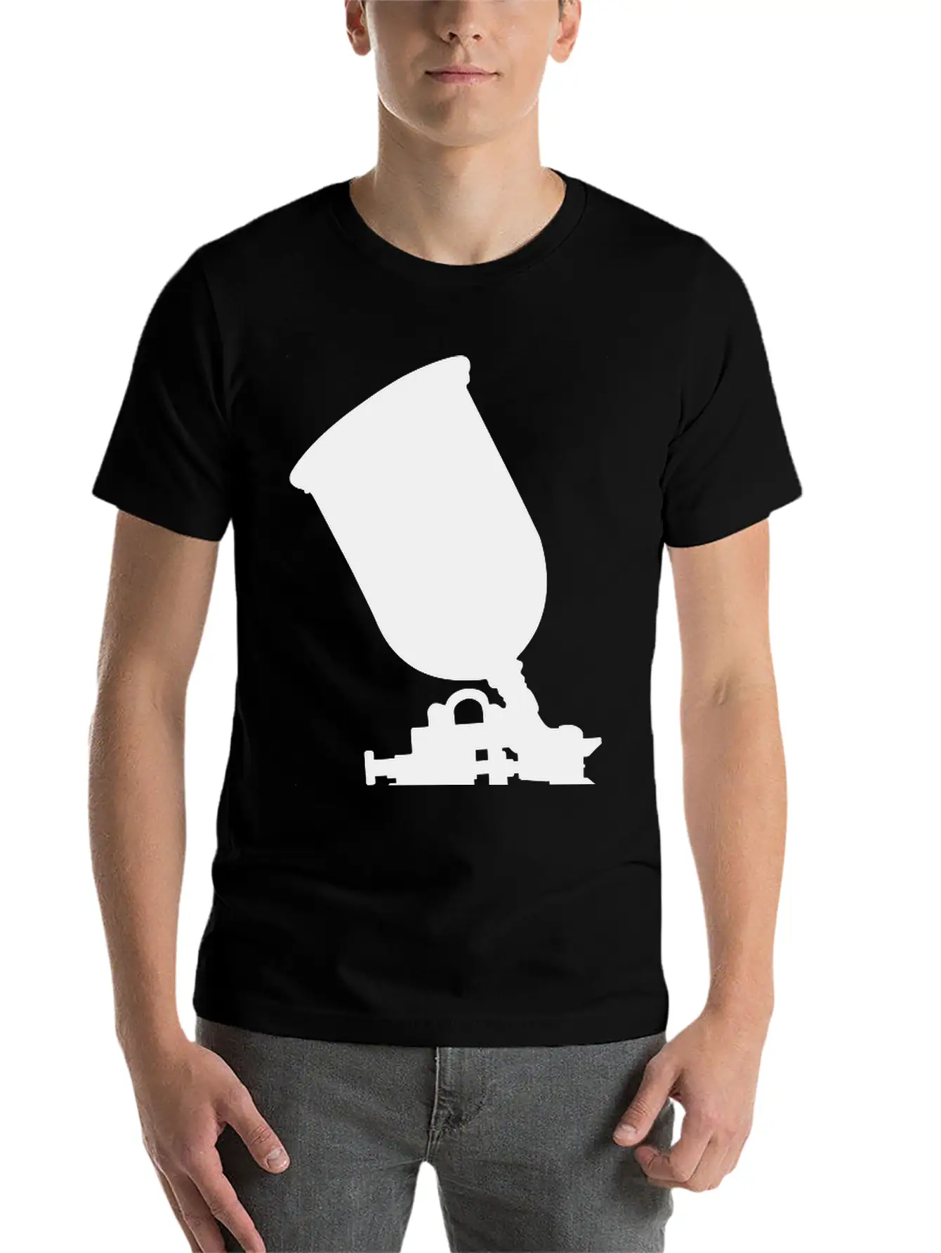 Paint Sprayer Basic Graphic T-Shirt – Daily Comfort In Soft Cotton