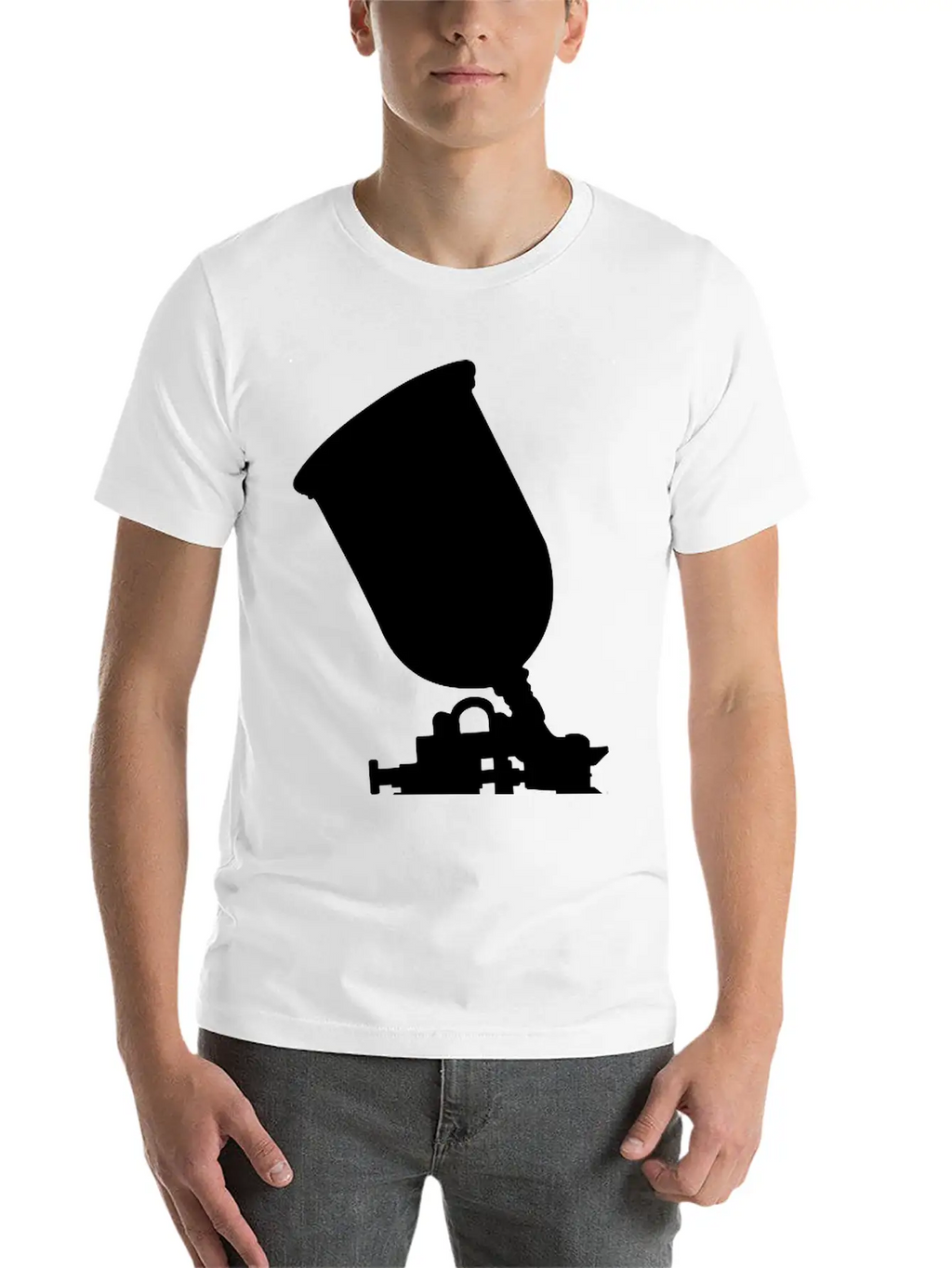 Paint Sprayer Basic Graphic T-Shirt – Daily Comfort In Soft Cotton
