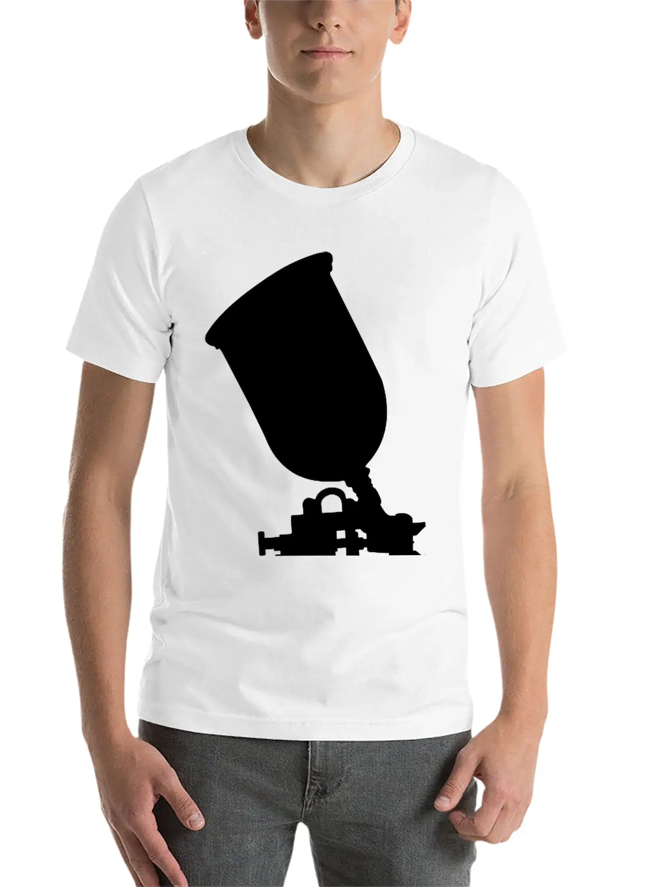 Paint Sprayer Basic Graphic T-Shirt – Daily Comfort In Soft Cotton