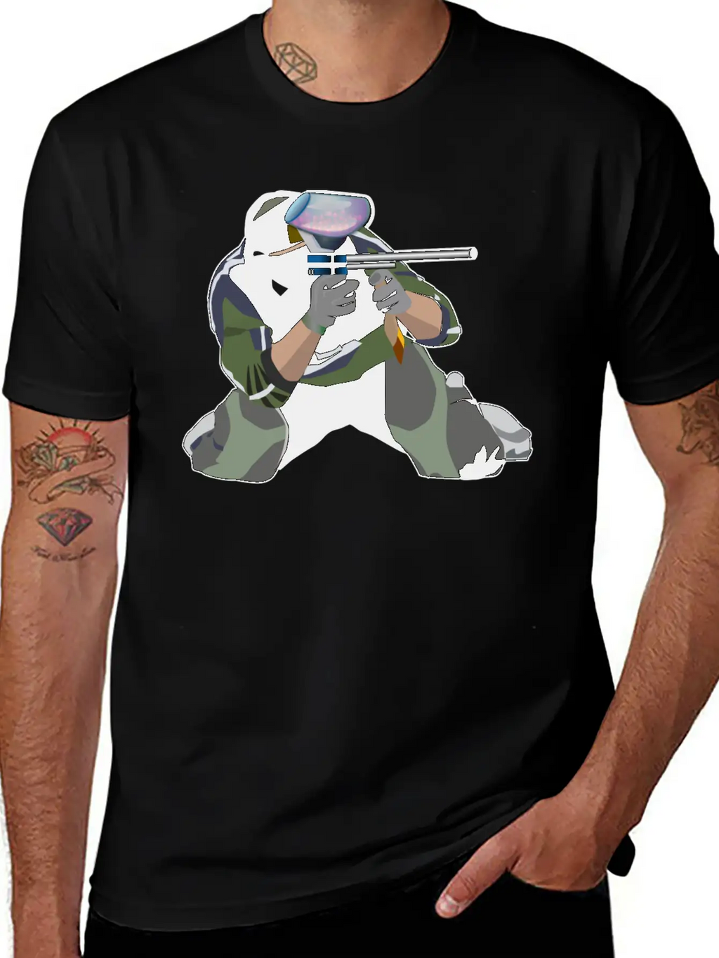 Paintball Timeless Short Sleeve Tee – Comfy And Minimalist Design