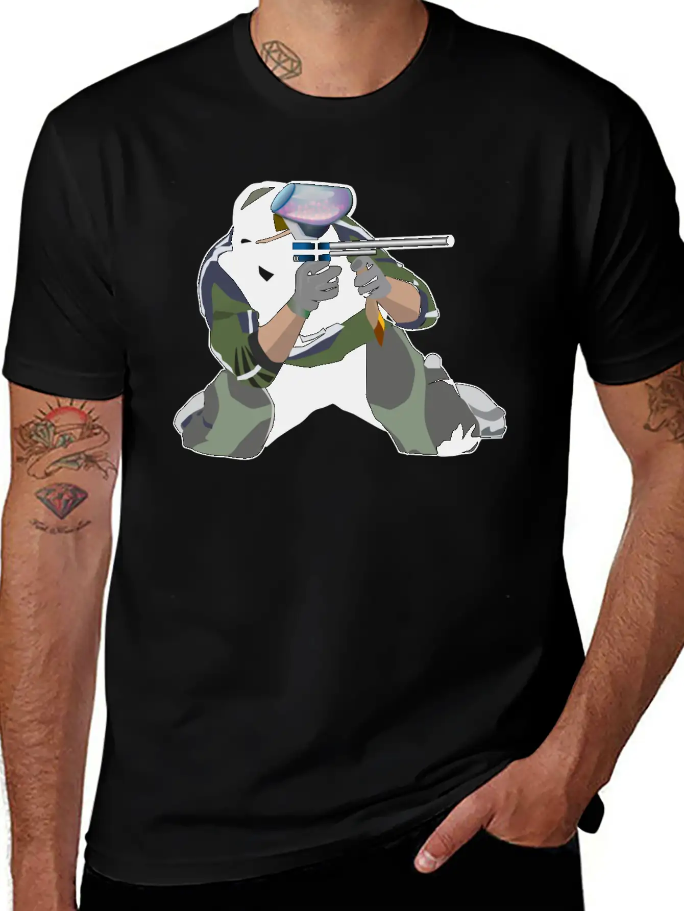 Paintball Timeless Short Sleeve Tee – Comfy And Minimalist Design