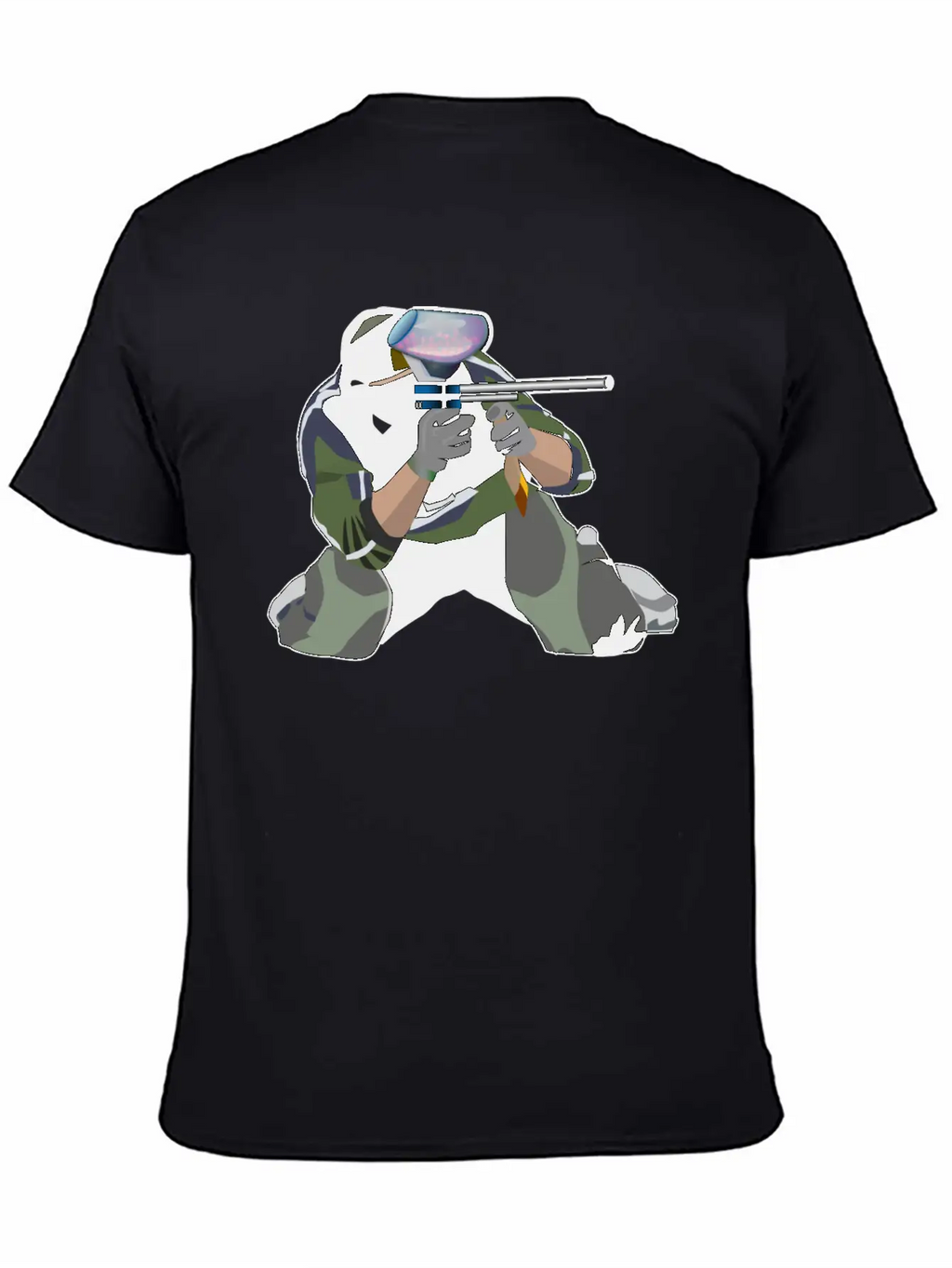 Paintball Timeless Short Sleeve Tee – Comfy And Minimalist Design