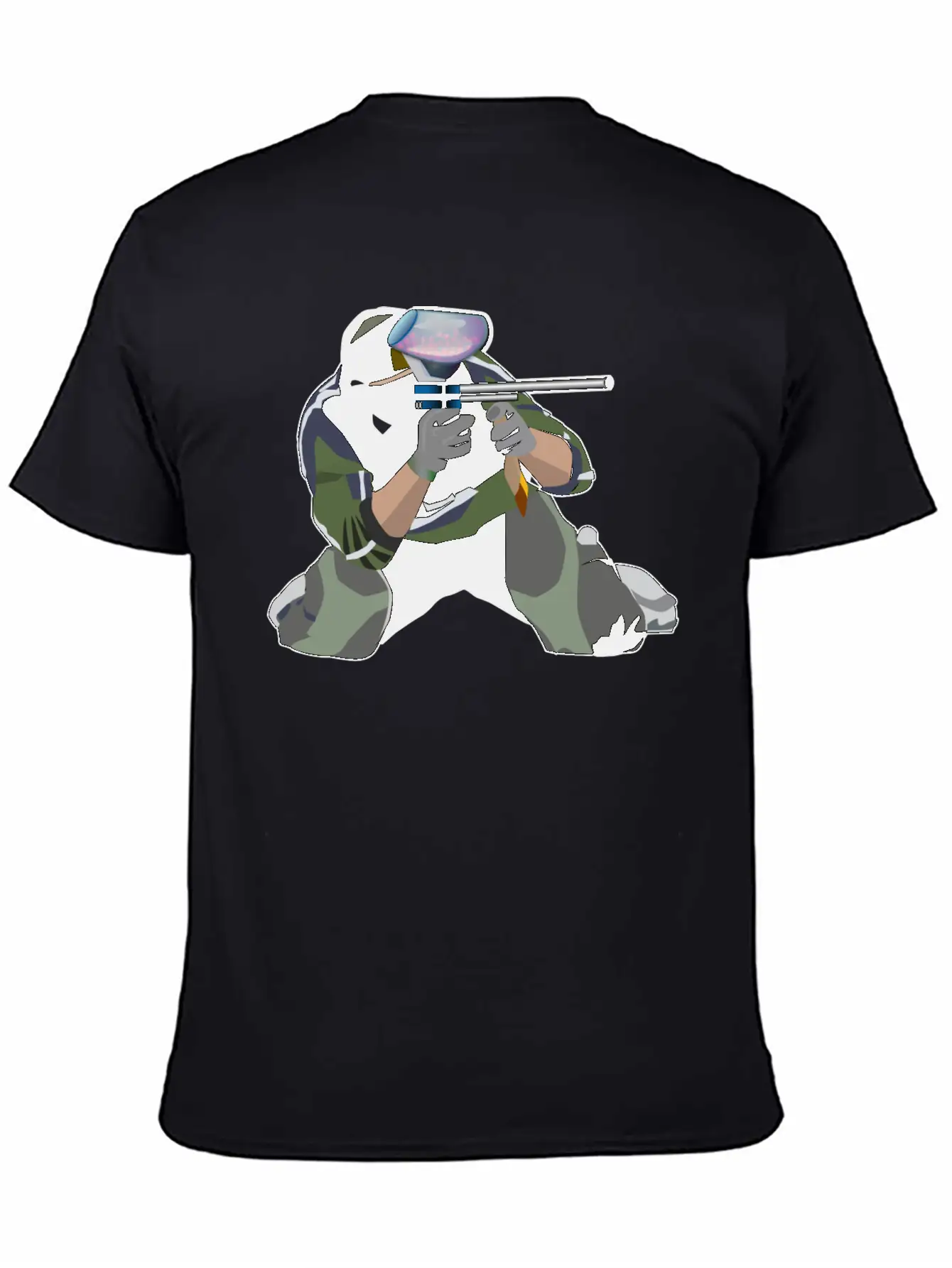 Paintball Timeless Short Sleeve Tee – Comfy And Minimalist Design