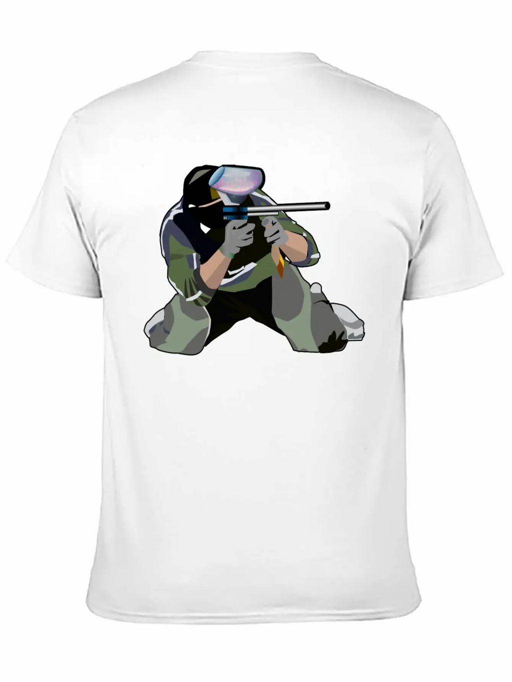 Paintball Timeless Short Sleeve Tee – Comfy And Minimalist Design
