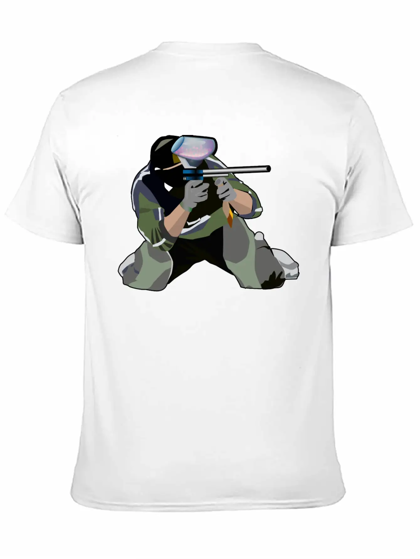 Paintball Timeless Short Sleeve Tee – Comfy And Minimalist Design