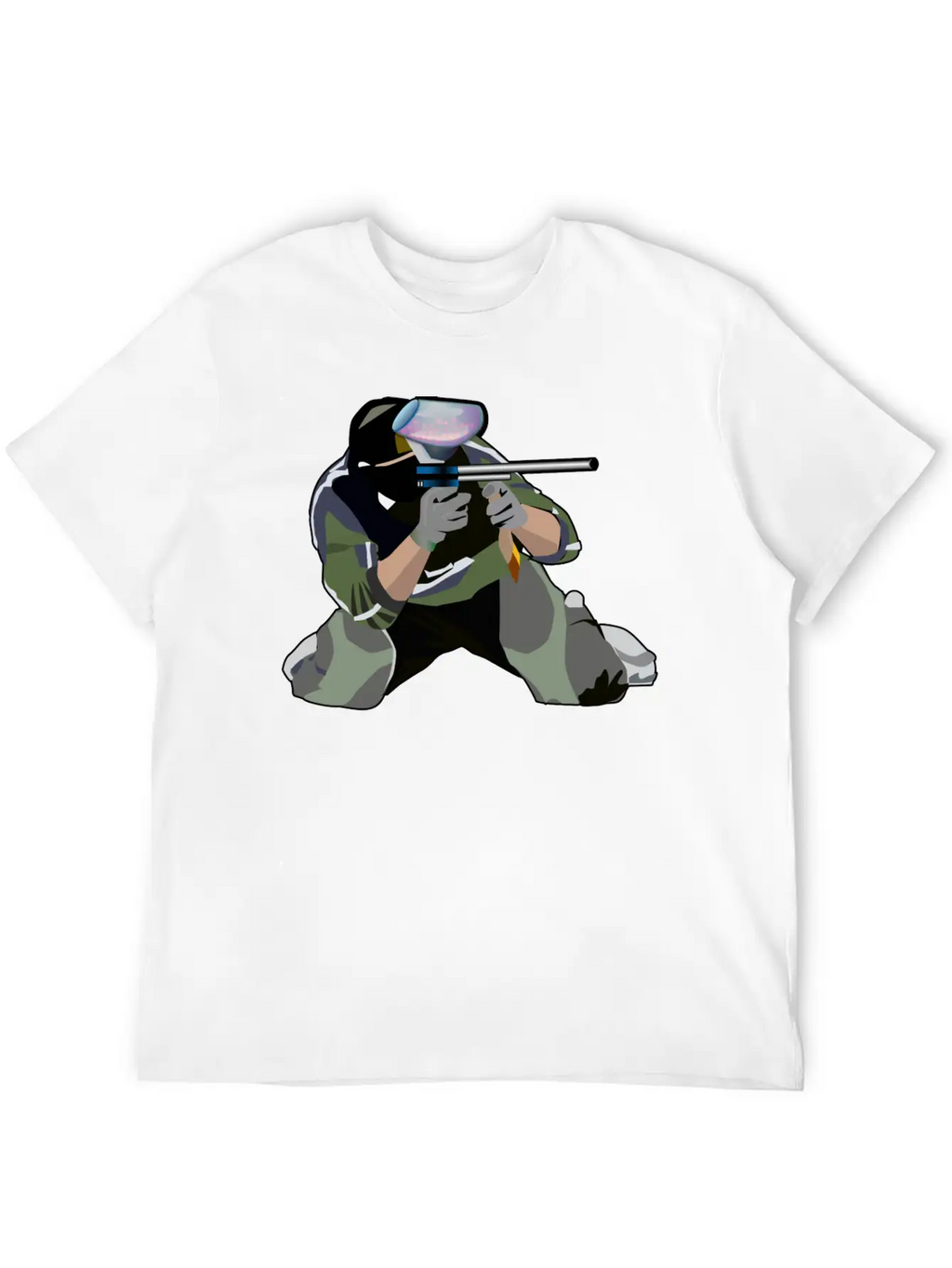 Paintball Timeless Short Sleeve Tee – Comfy And Minimalist Design