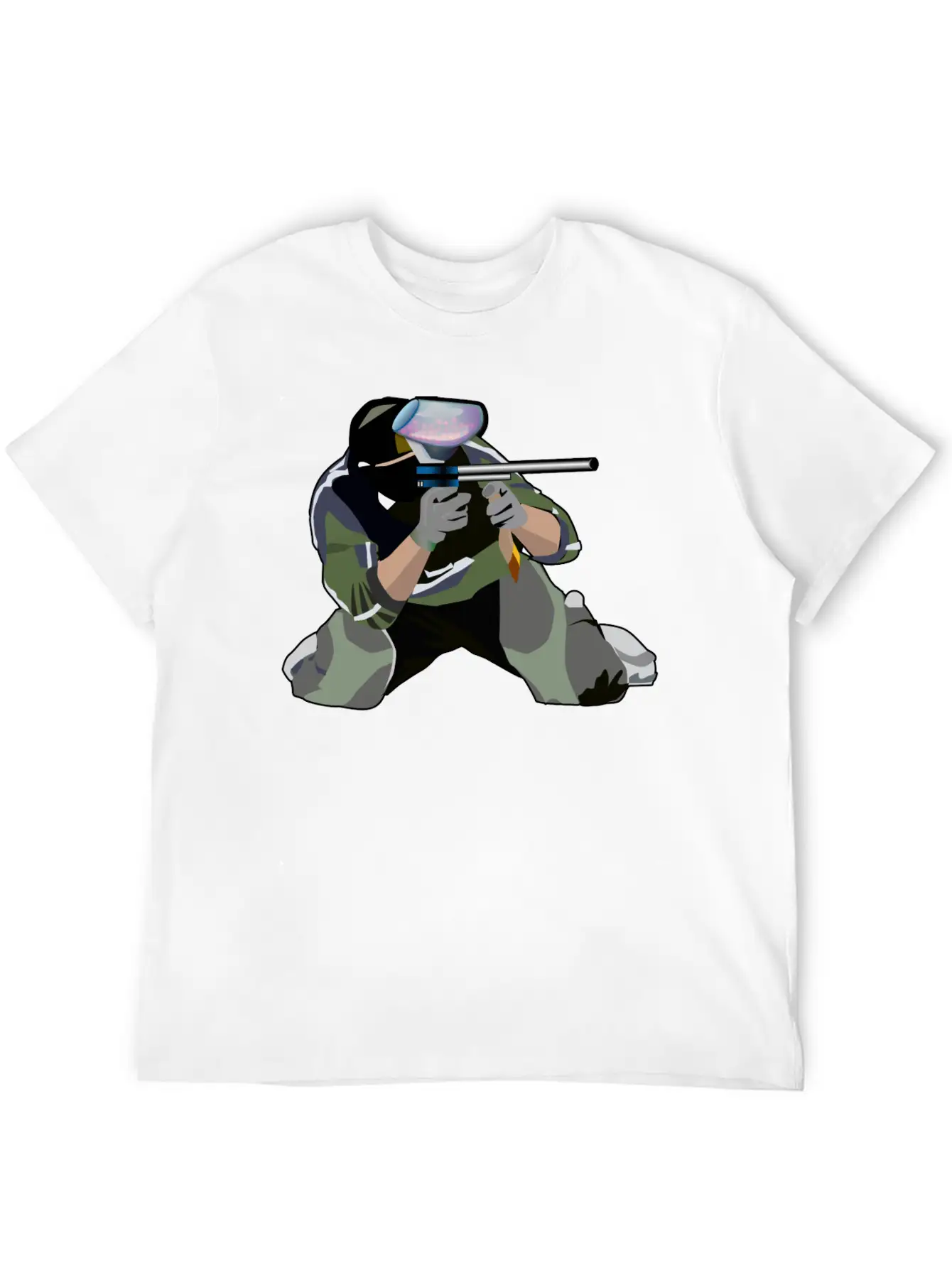 Paintball Timeless Short Sleeve Tee – Comfy And Minimalist Design