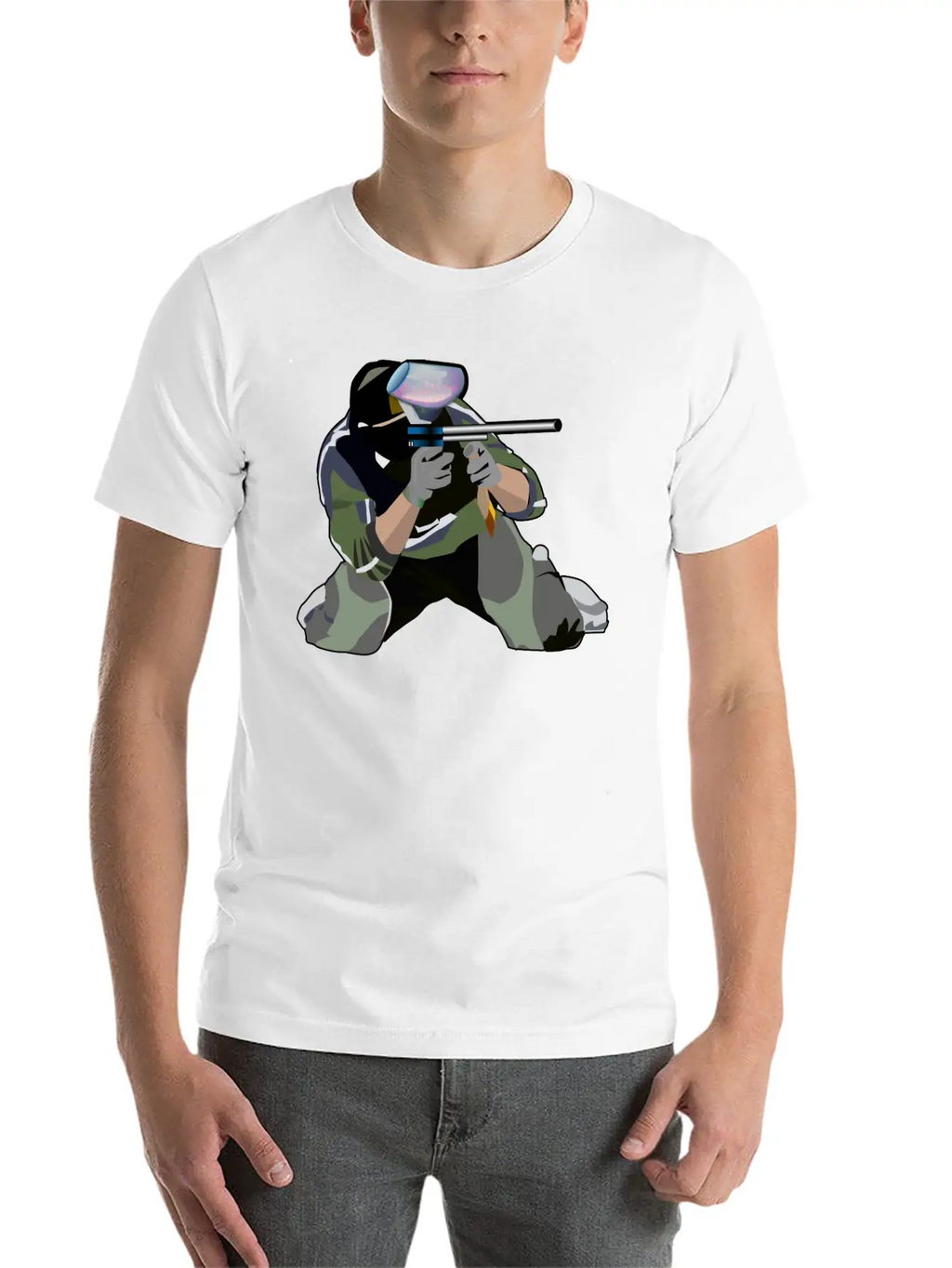 Paintball Timeless Short Sleeve Tee – Comfy And Minimalist Design