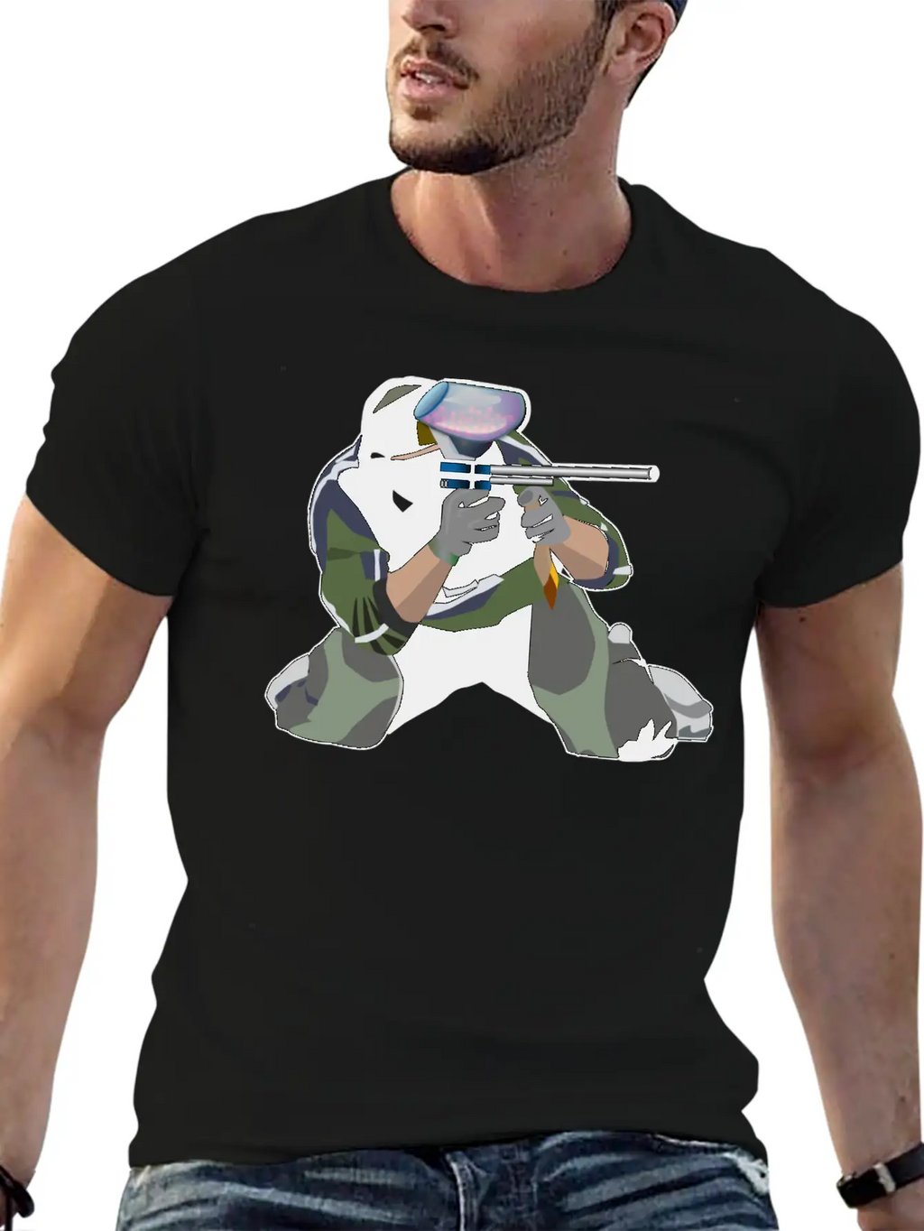 Paintball Timeless Short Sleeve Tee – Comfy And Minimalist Design