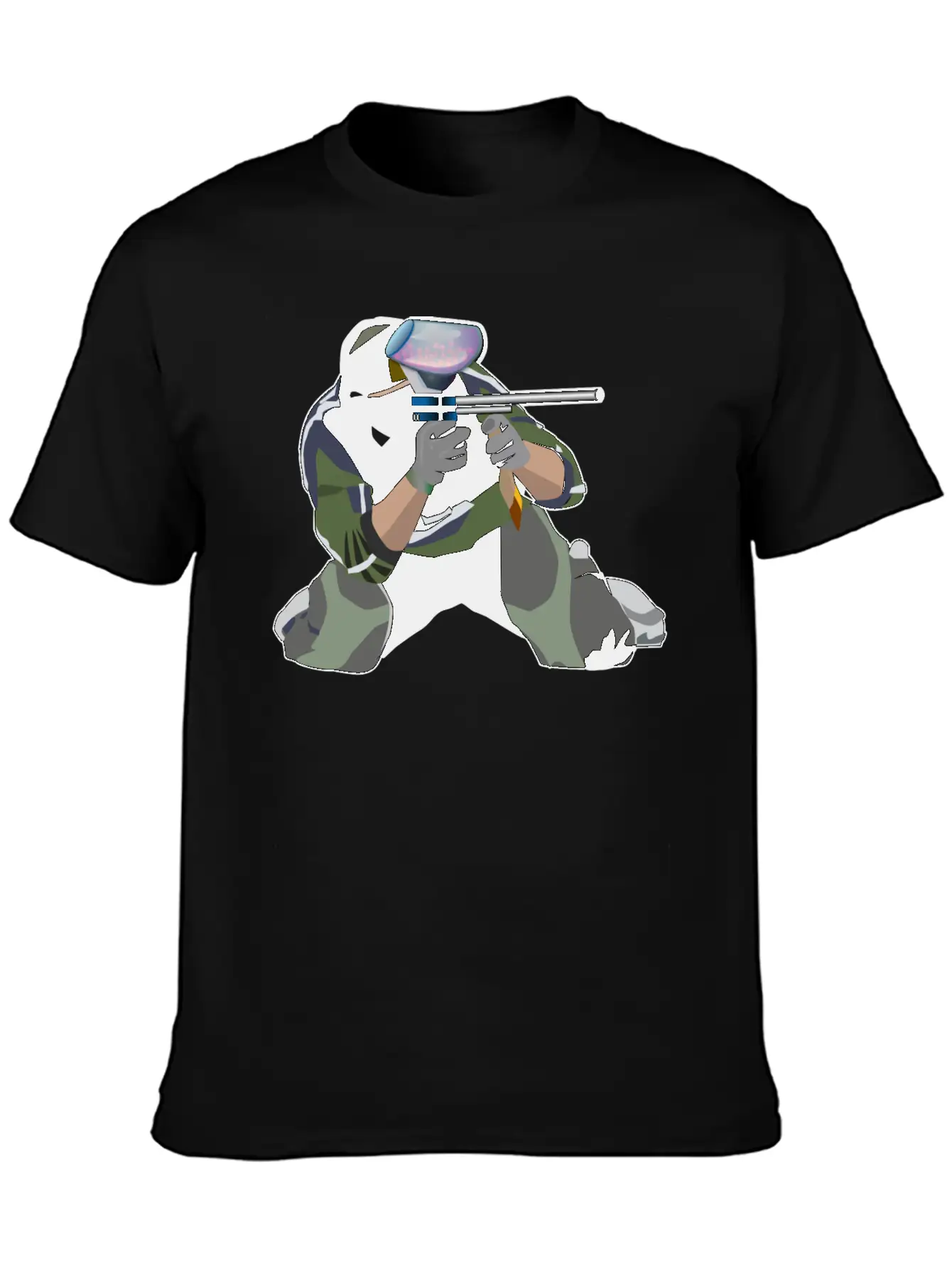 Paintball Timeless Short Sleeve Tee – Comfy And Minimalist Design