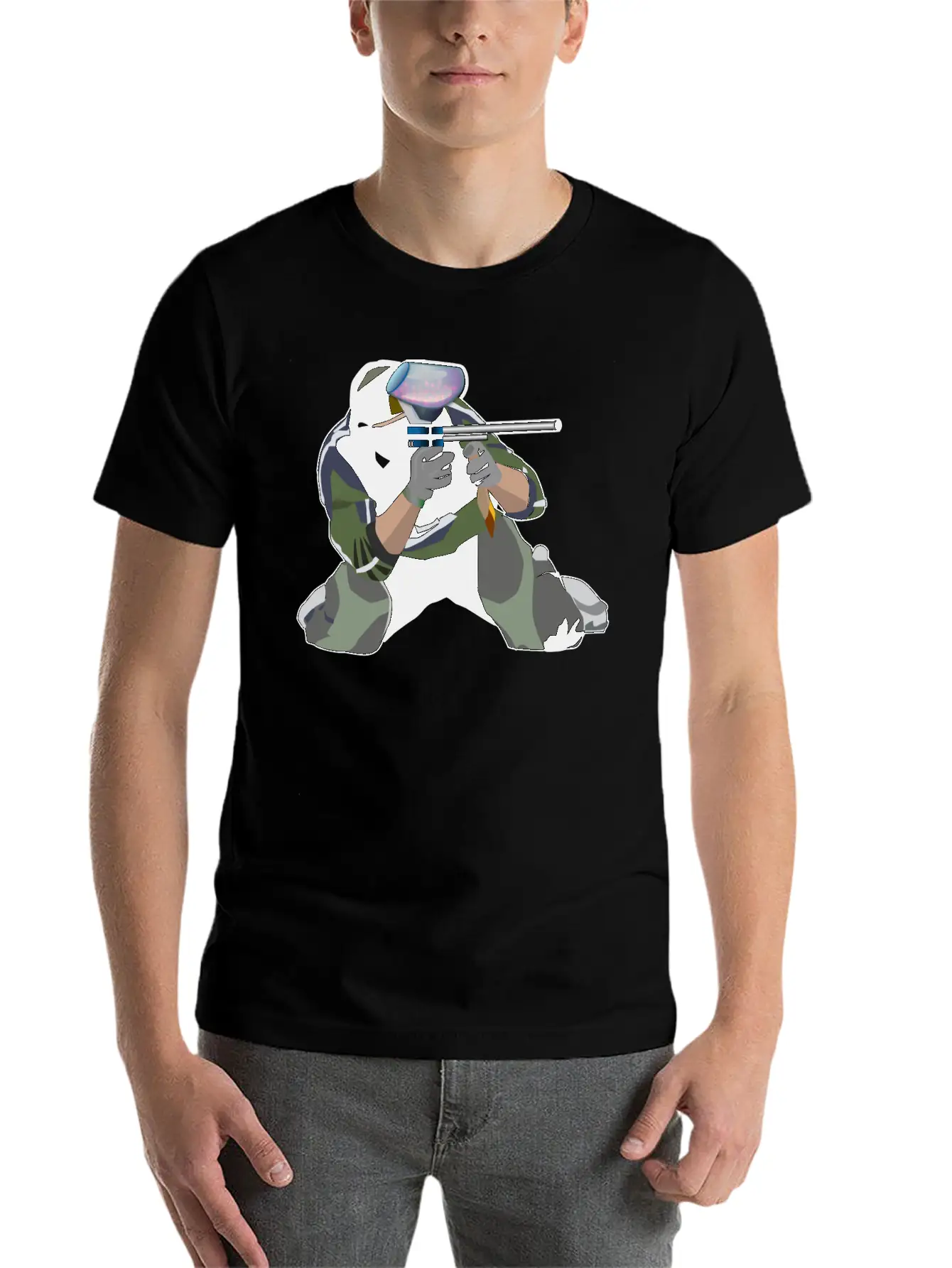 Paintball Timeless Short Sleeve Tee – Comfy And Minimalist Design