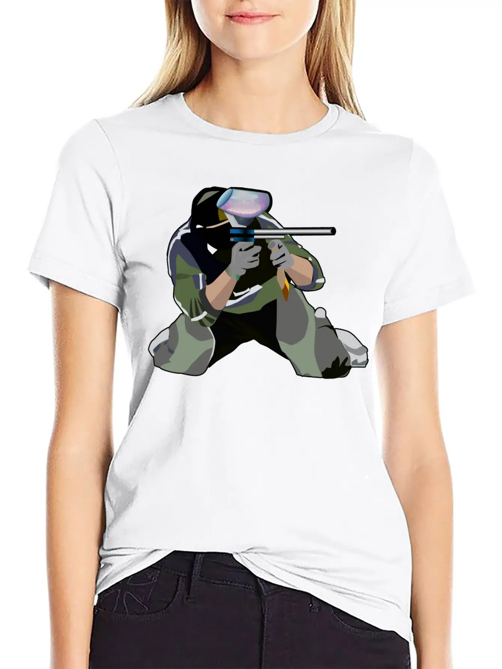 Paintball Timeless Short Sleeve Tee – Comfy And Minimalist Design