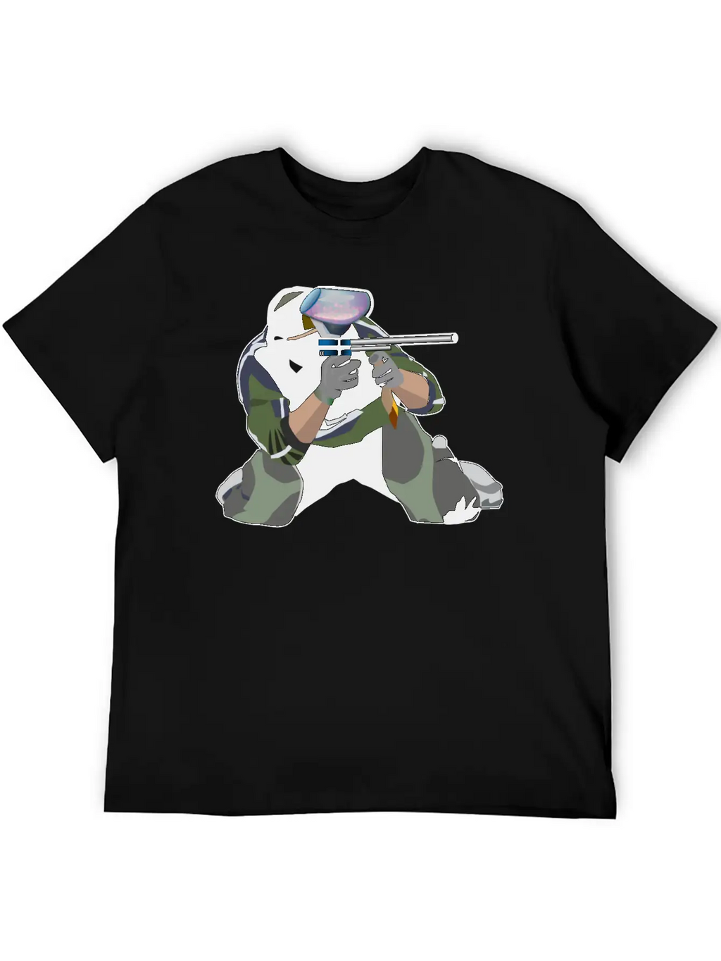 Paintball Timeless Short Sleeve Tee – Comfy And Minimalist Design