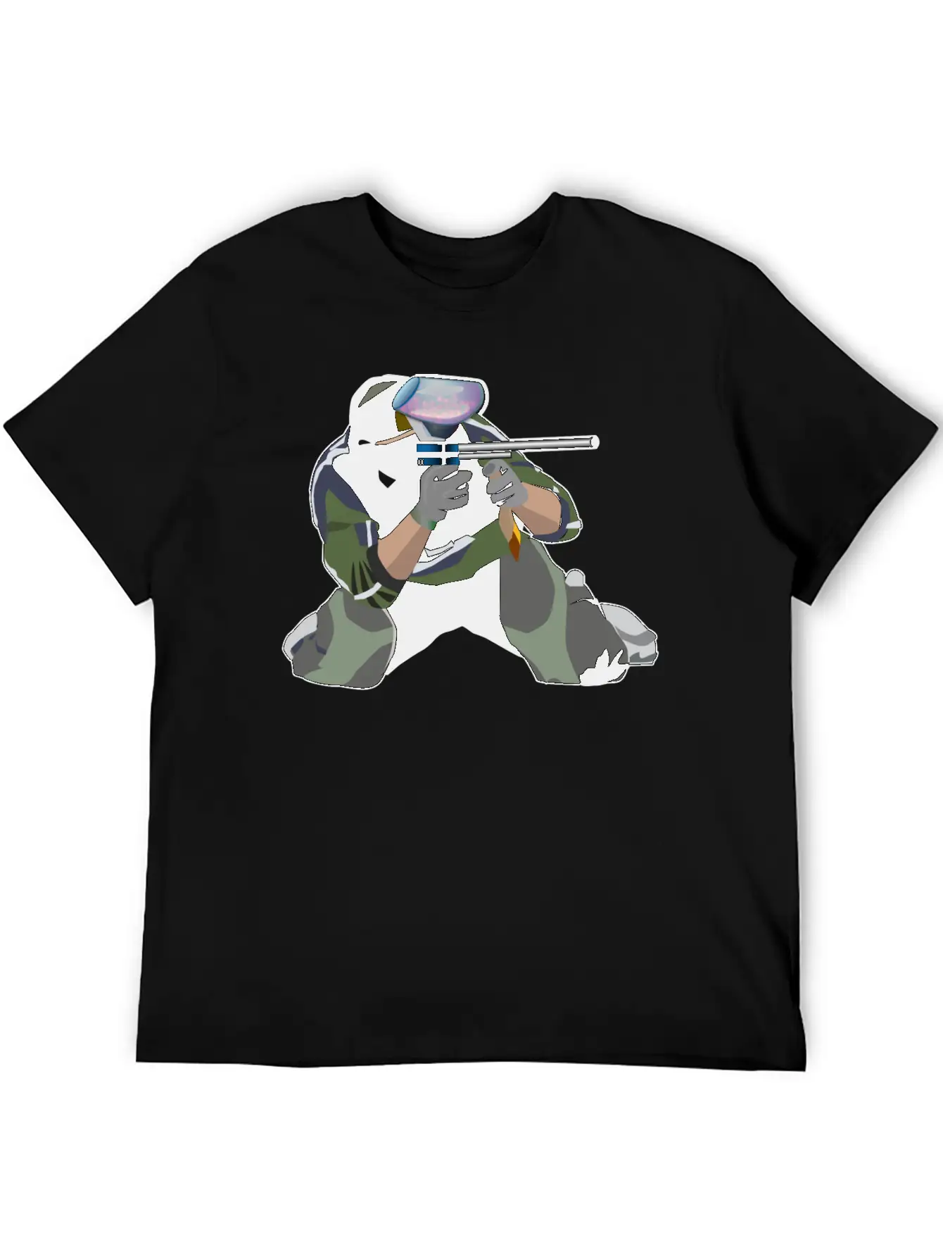 Paintball Timeless Short Sleeve Tee – Comfy And Minimalist Design