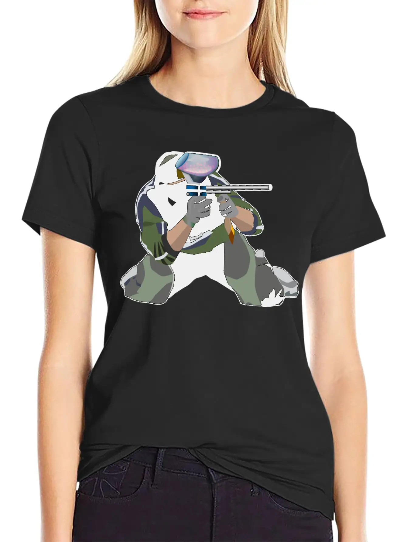 Paintball Timeless Short Sleeve Tee – Comfy And Minimalist Design