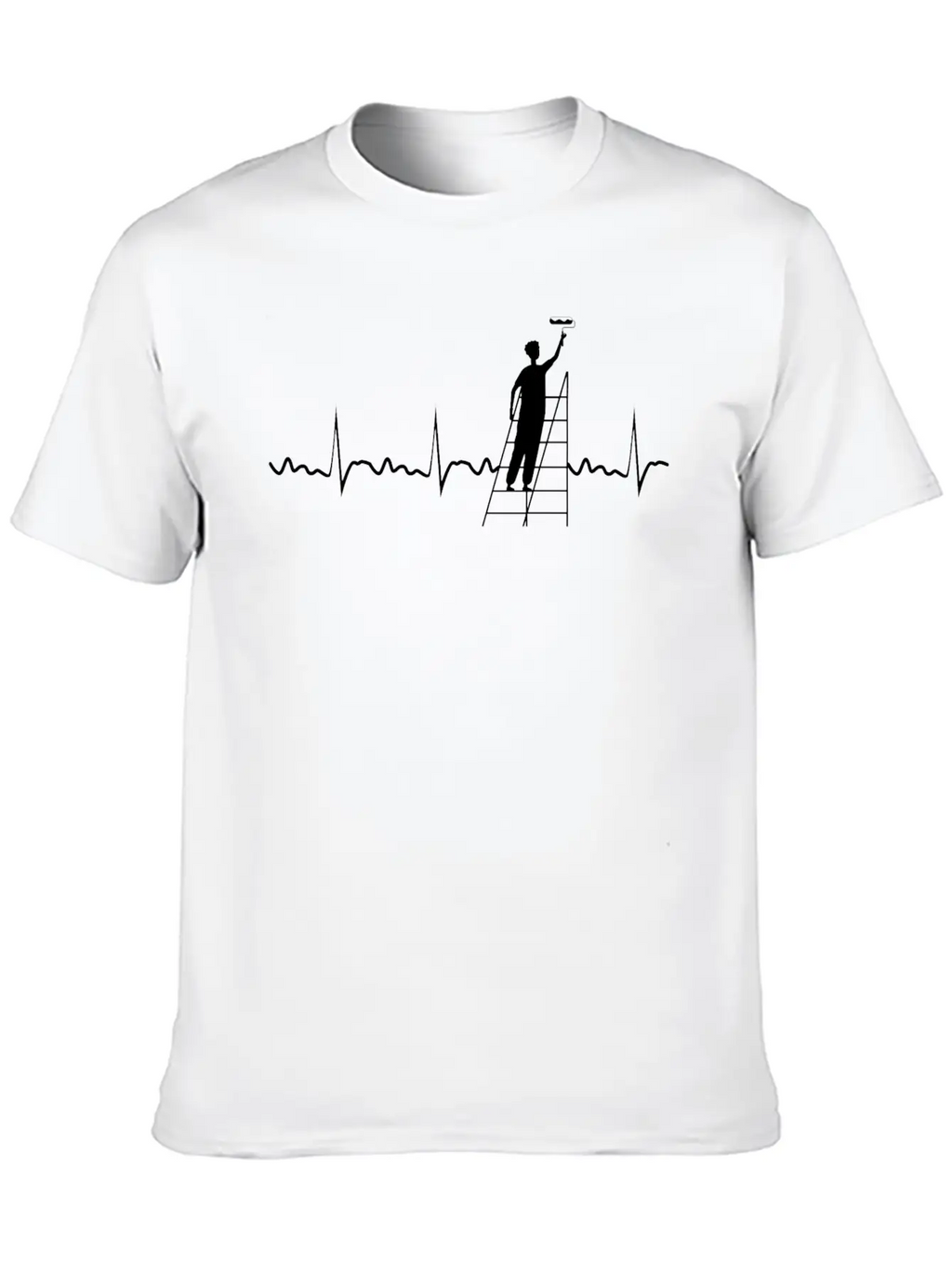 Painter Heartbeat Painter Painting Wall Painting Classic Cotton Tee – Unisex Comfort For Any Season
