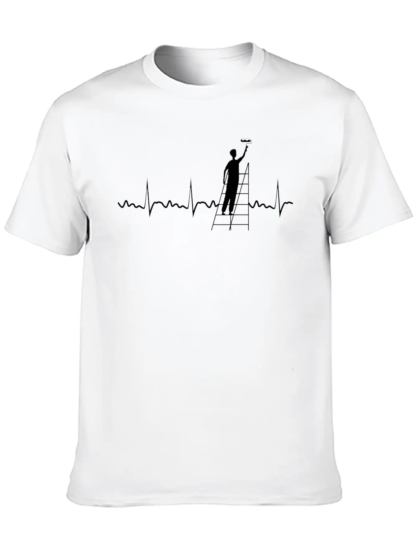 Painter Heartbeat Painter Painting Wall Painting Classic Cotton Tee – Unisex Comfort For Any Season