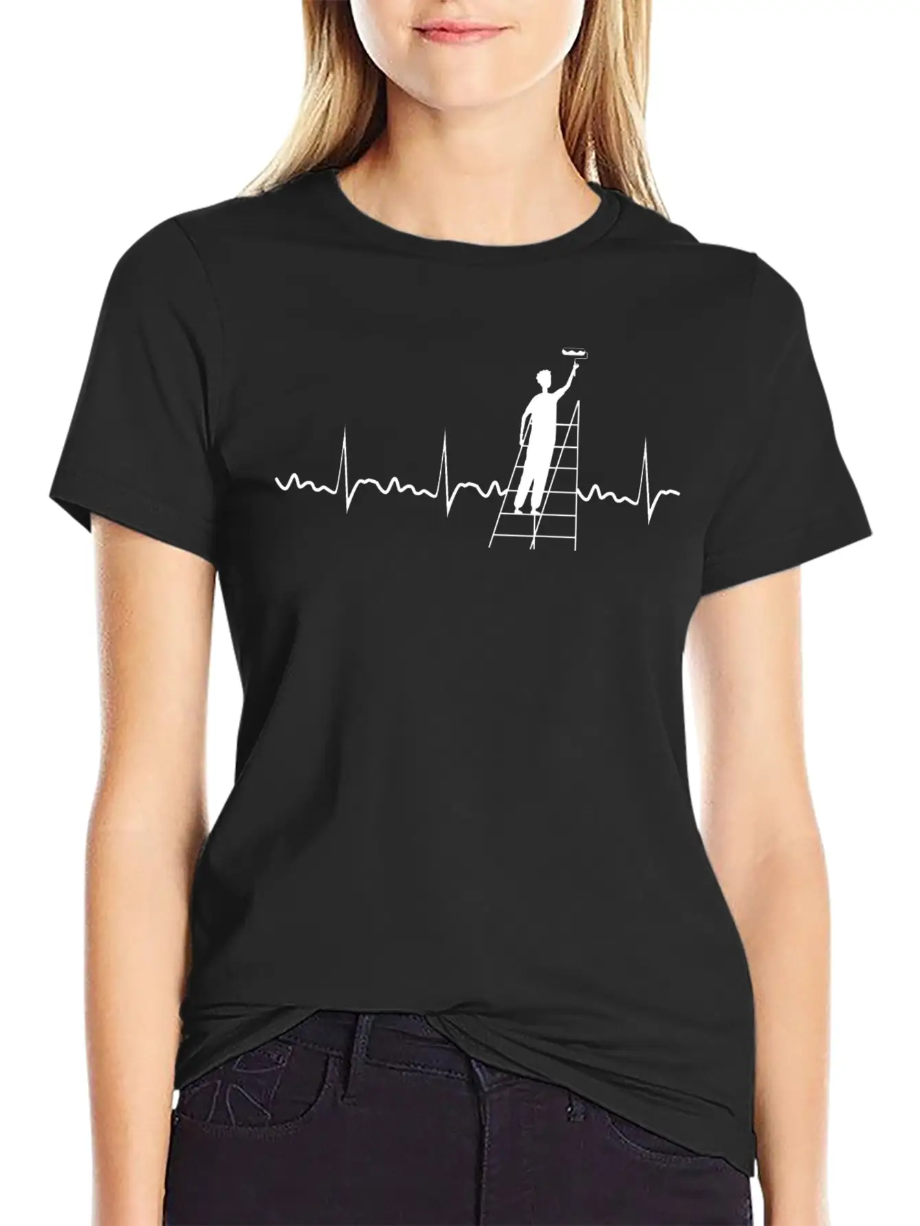 Painter Heartbeat Painter Painting Wall Painting Classic Cotton Tee – Unisex Comfort For Any Season