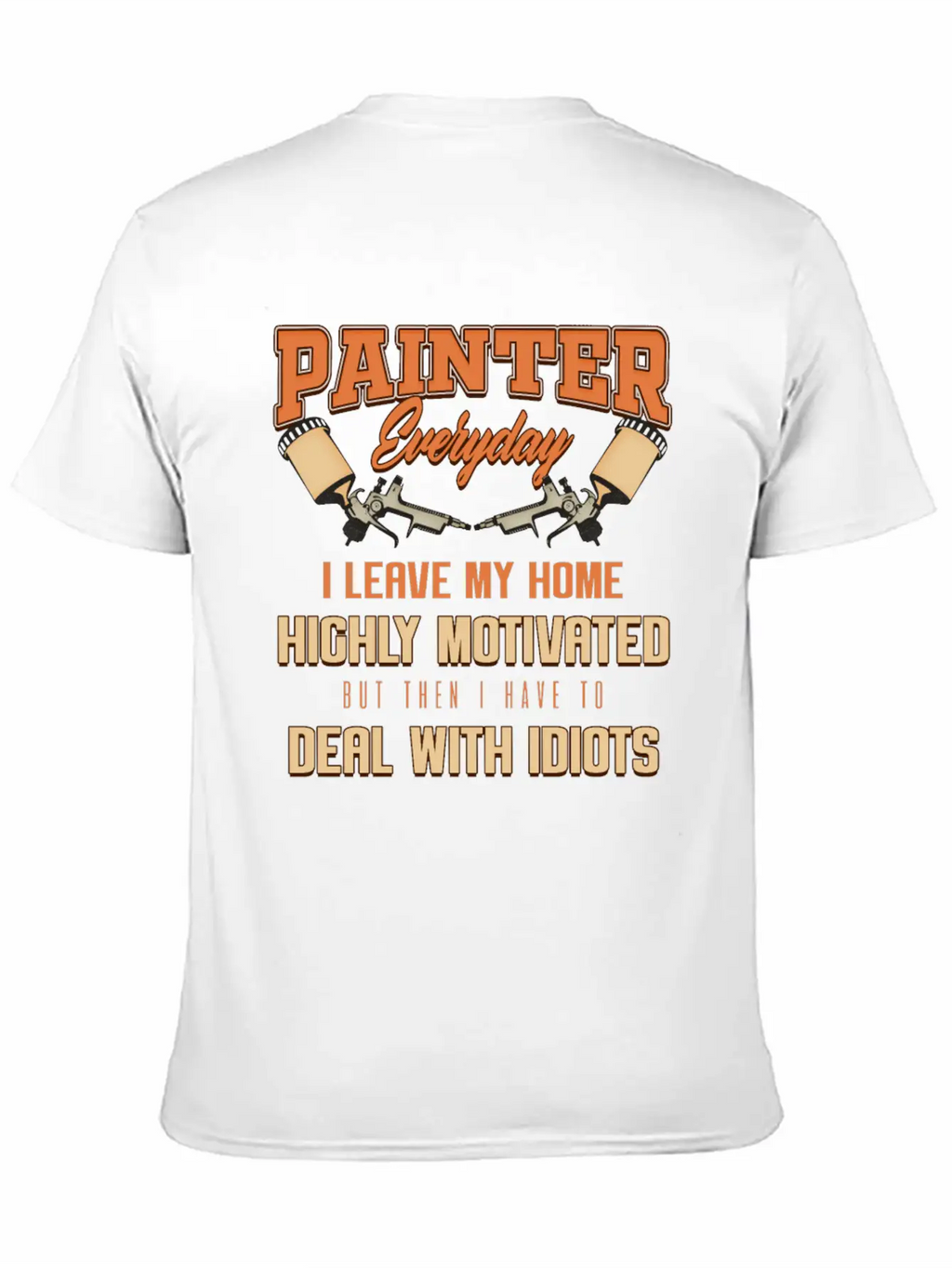 Painter Master Painter Paint Roller Brushwork Gift Relaxed Everyday Tee – Lightweight And Durable Cotton