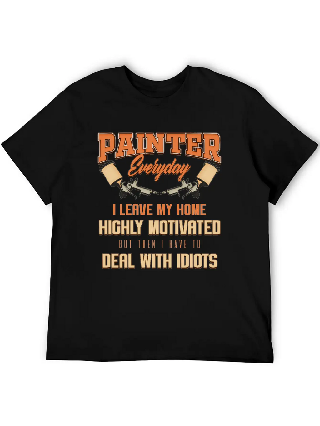 Painter Master Painter Paint Roller Brushwork Gift Relaxed Everyday Tee – Lightweight And Durable Cotton