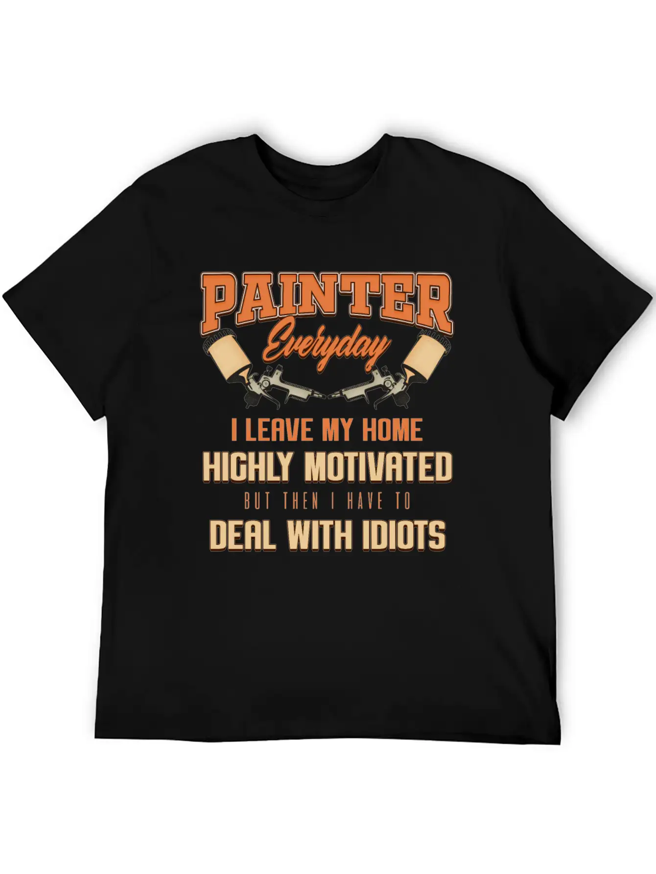 Painter Master Painter Paint Roller Brushwork Gift Relaxed Everyday Tee – Lightweight And Durable Cotton