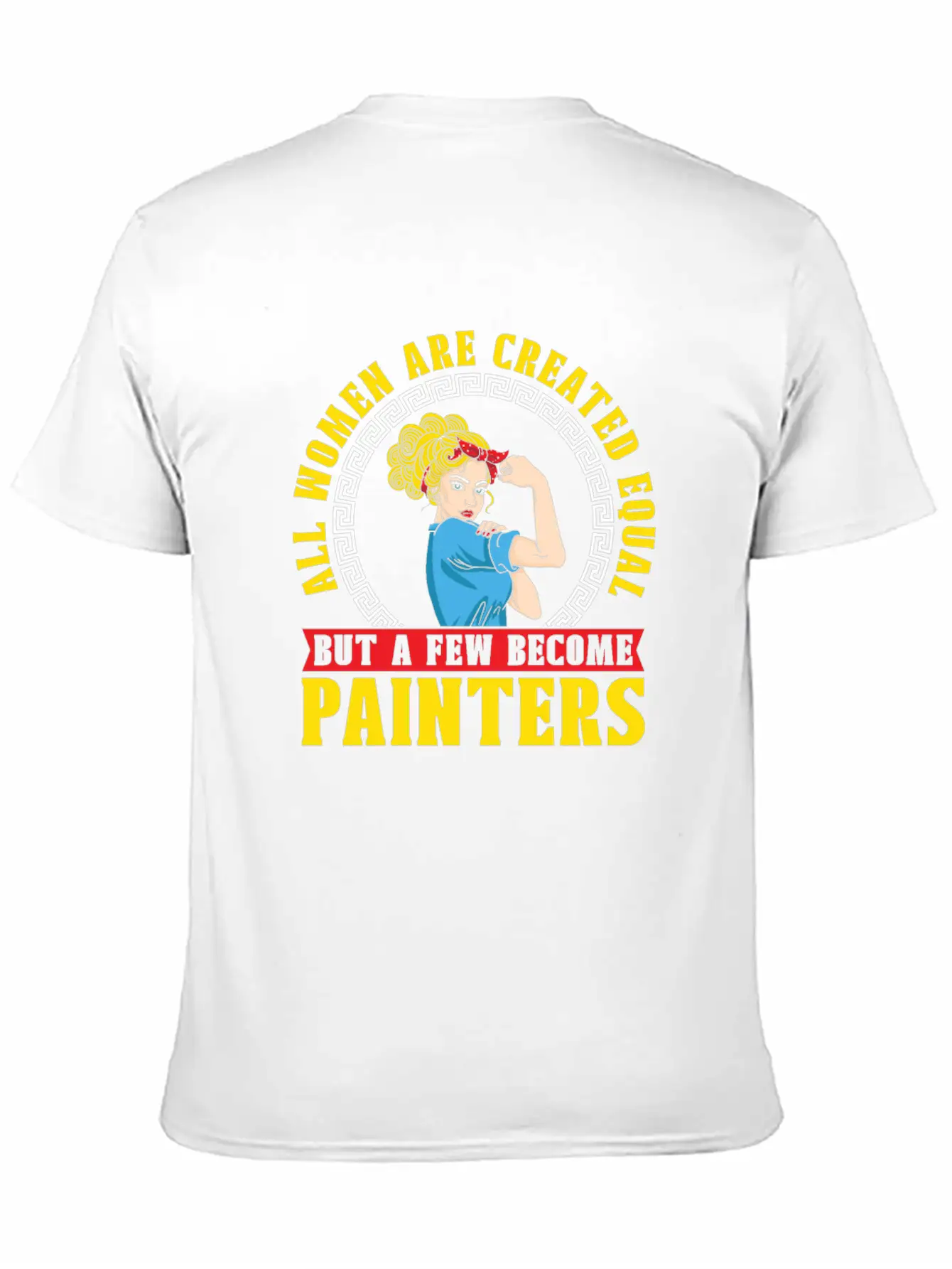 Painter Painting Funny Basic Graphic T-Shirt – Daily Comfort In Soft Cotton