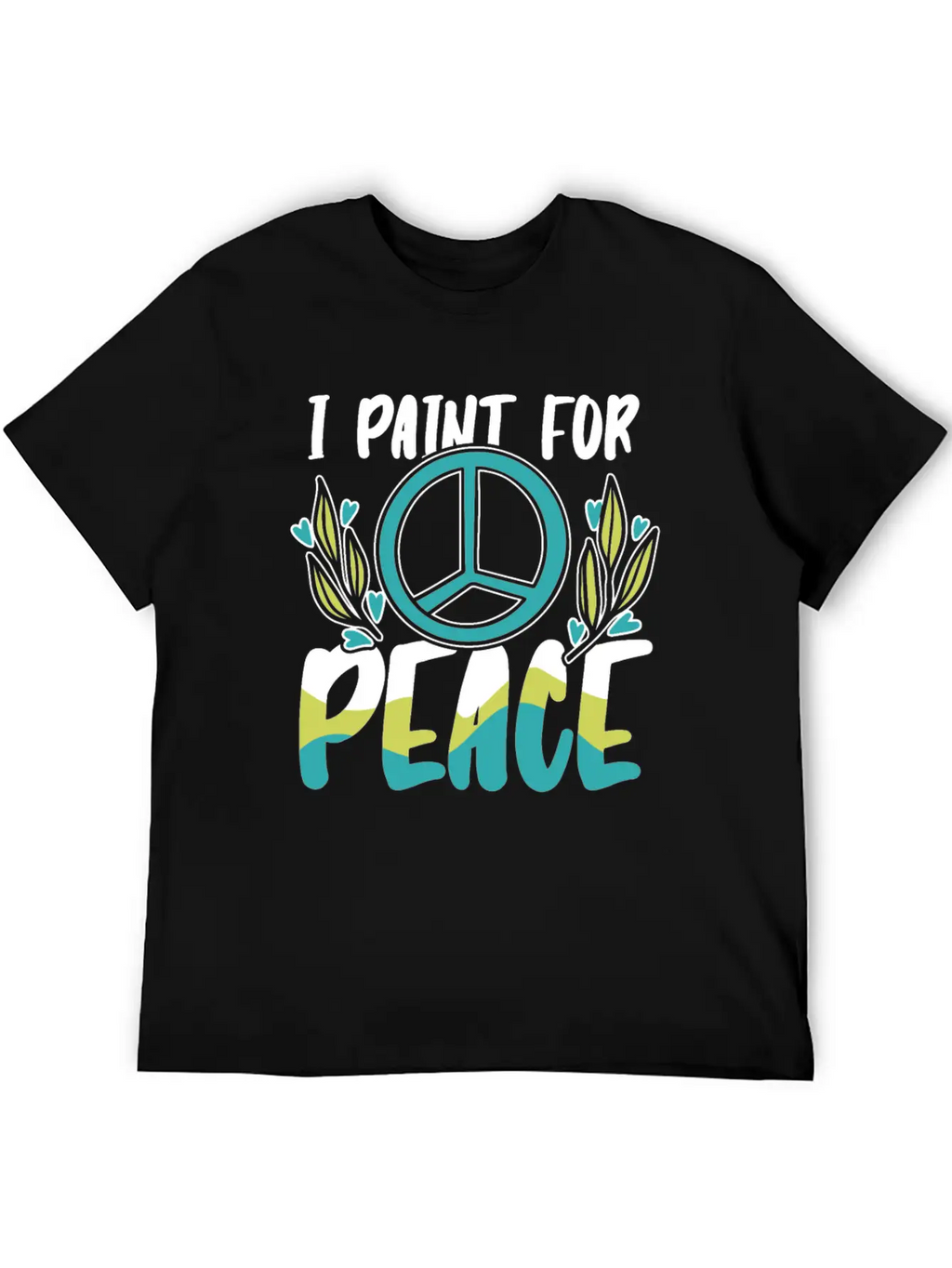 Painter Painting Peace Unisex Casual T-Shirt – Clean Design For Daily Comfort