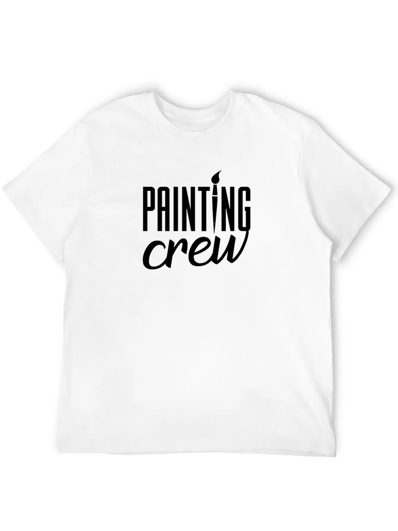 Painting Crew Classic Cotton Tee – Unisex Comfort For Any Season