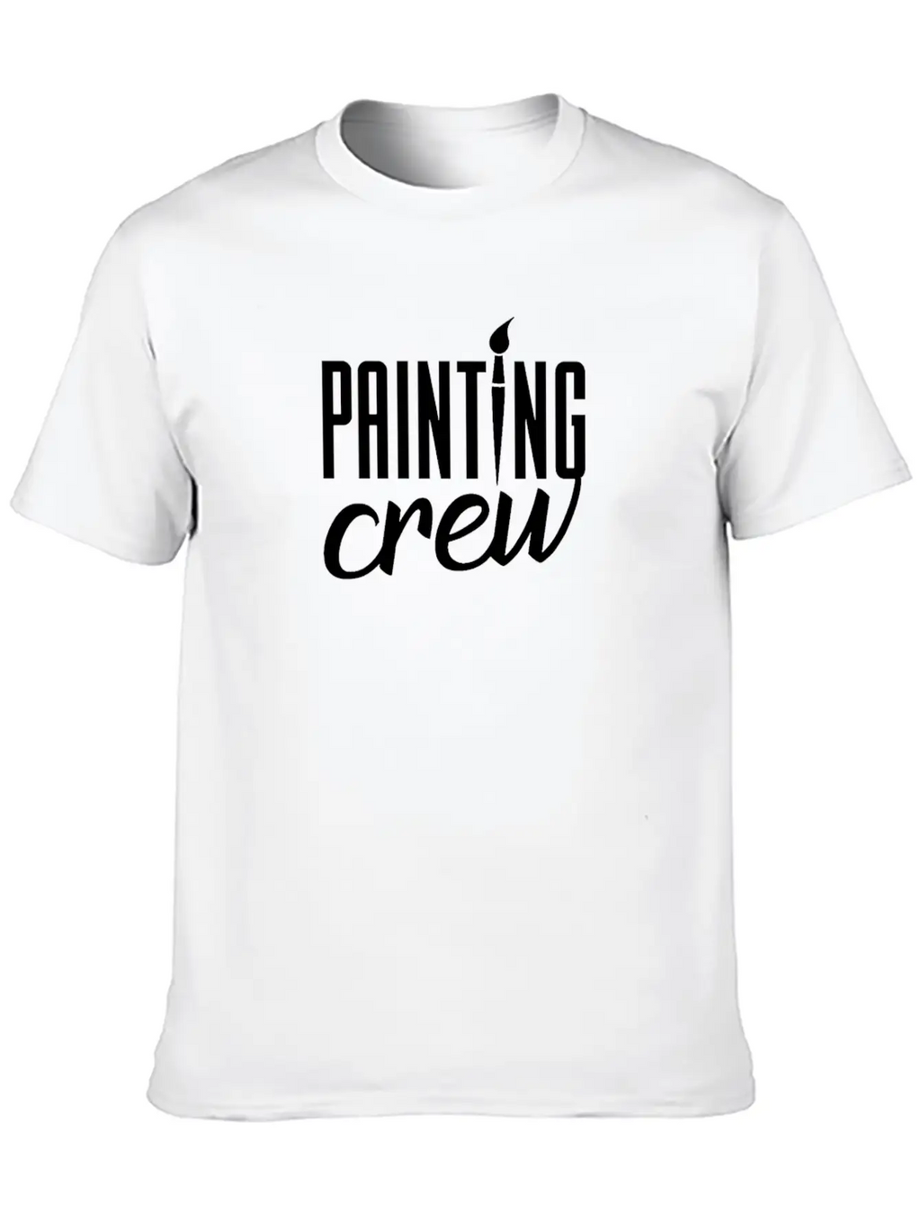 Painting Crew Classic Cotton Tee – Unisex Comfort For Any Season