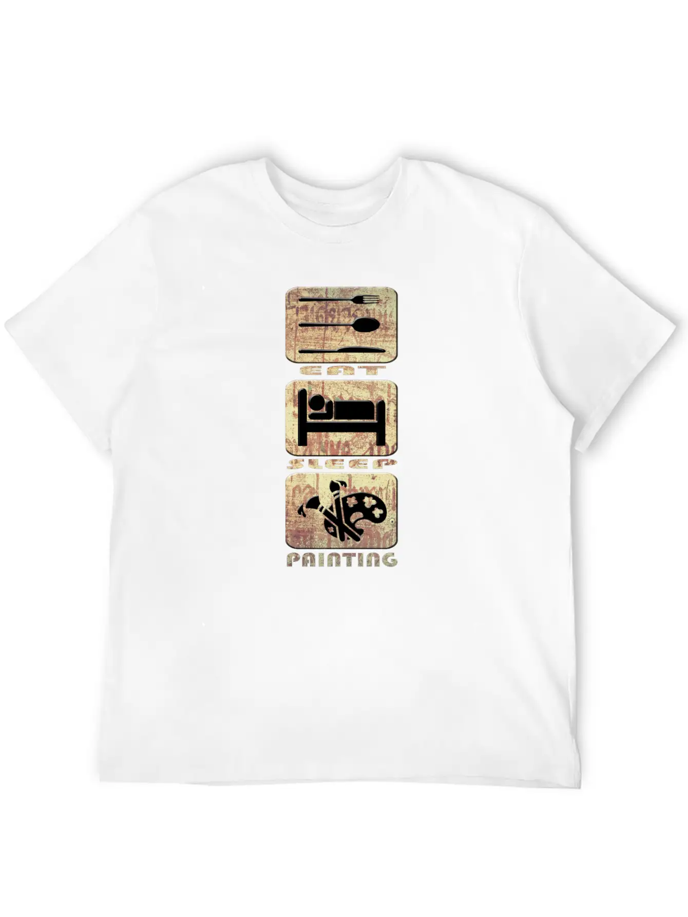 Painting Stylish Everyday T-Shirt – Unisex Basic Cotton Tee