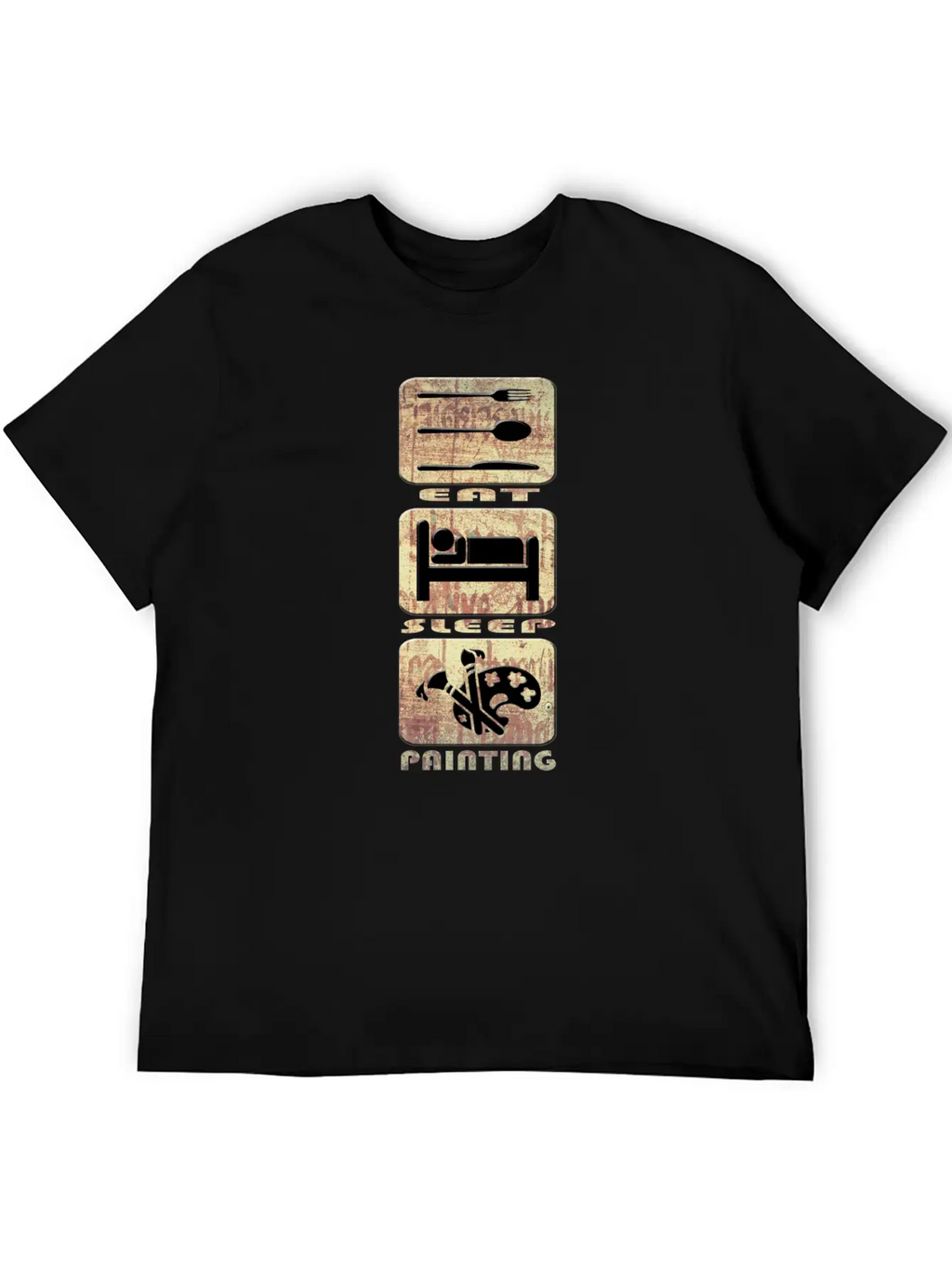 Painting Stylish Everyday T-Shirt – Unisex Basic Cotton Tee