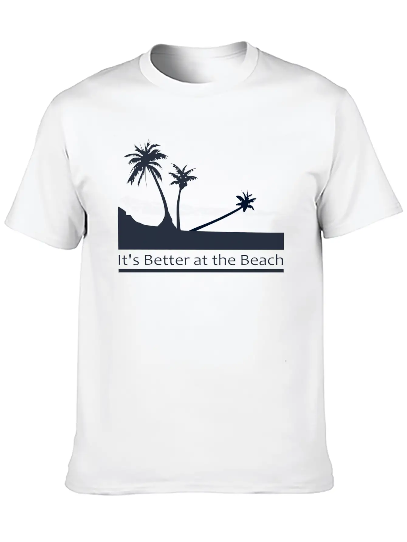 Palm Trees Relaxed Everyday Tee – Lightweight And Durable Cotton