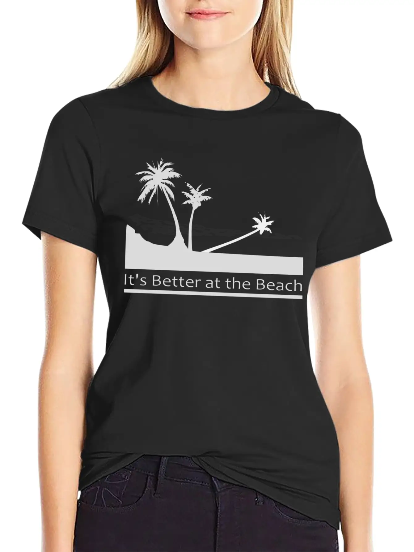 Palm Trees Relaxed Everyday Tee – Lightweight And Durable Cotton